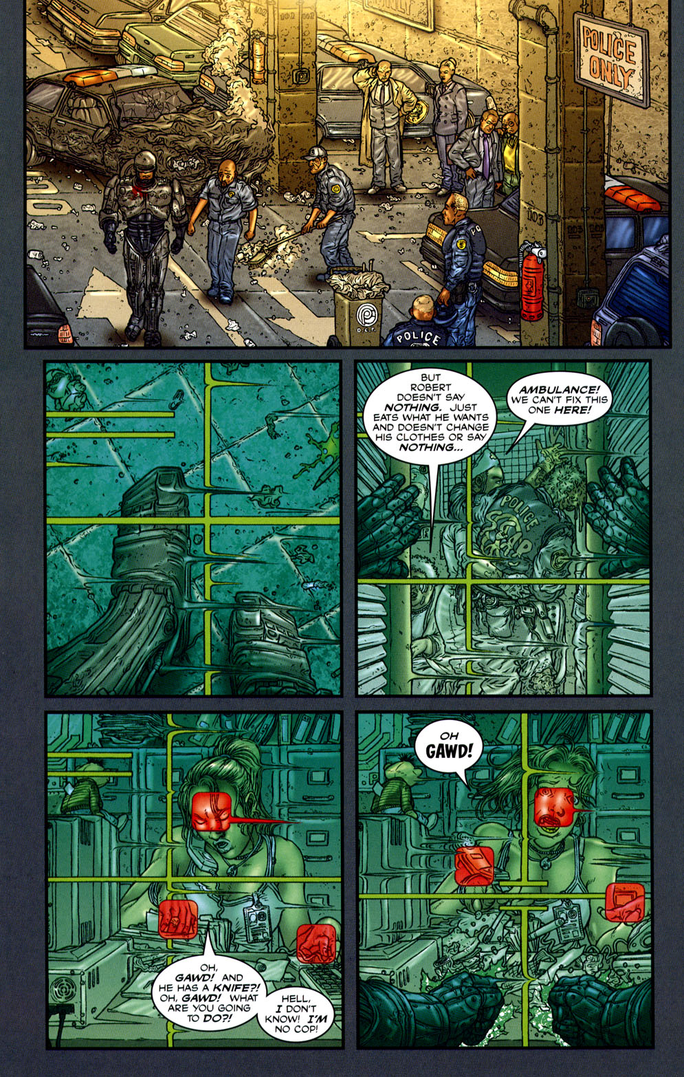 Read online Frank Miller's Robocop comic -  Issue #2 - 10
