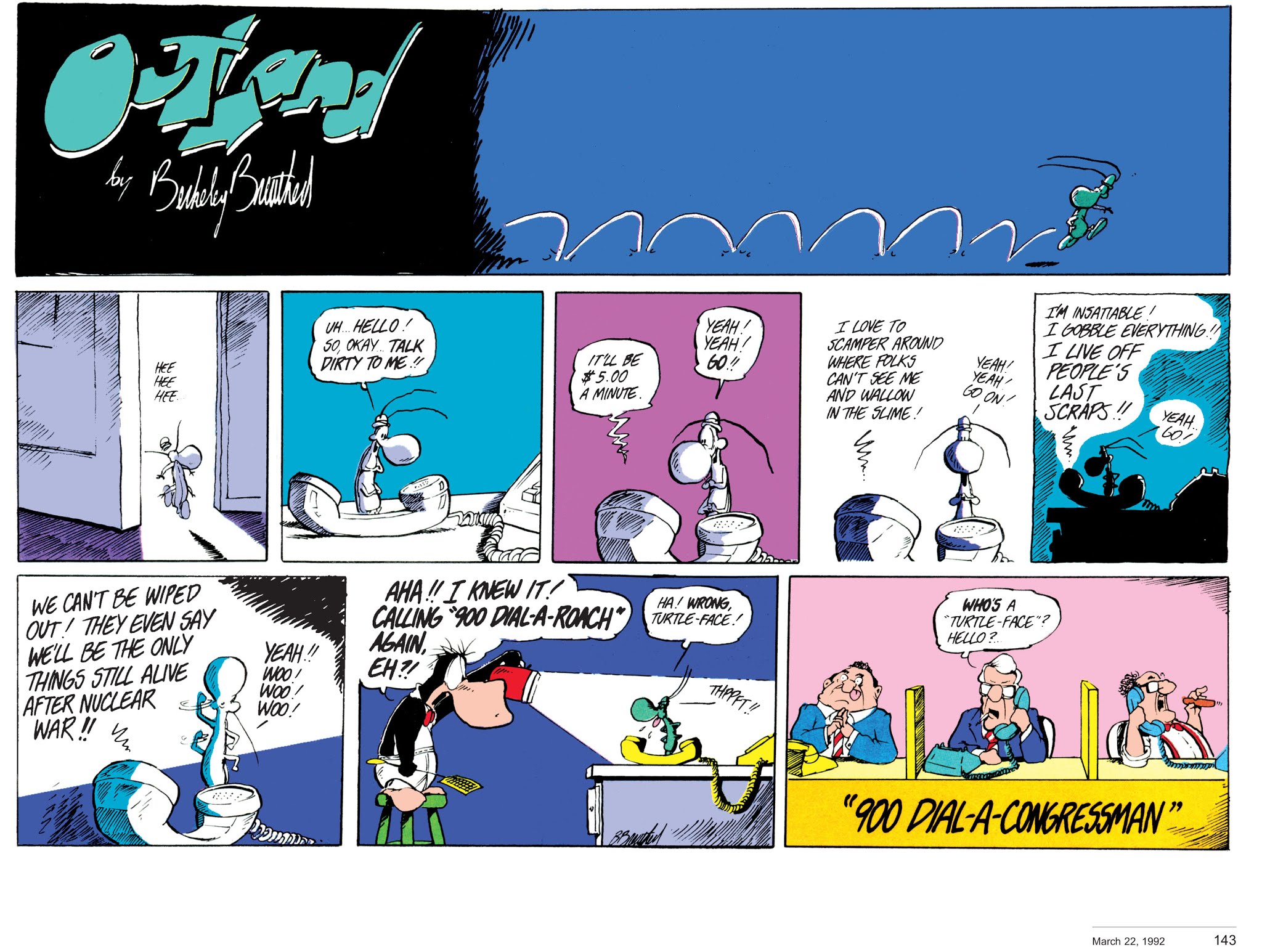 Read online Berkeley Breathed’s Outland comic -  Issue # TPB (Part 2) - 44