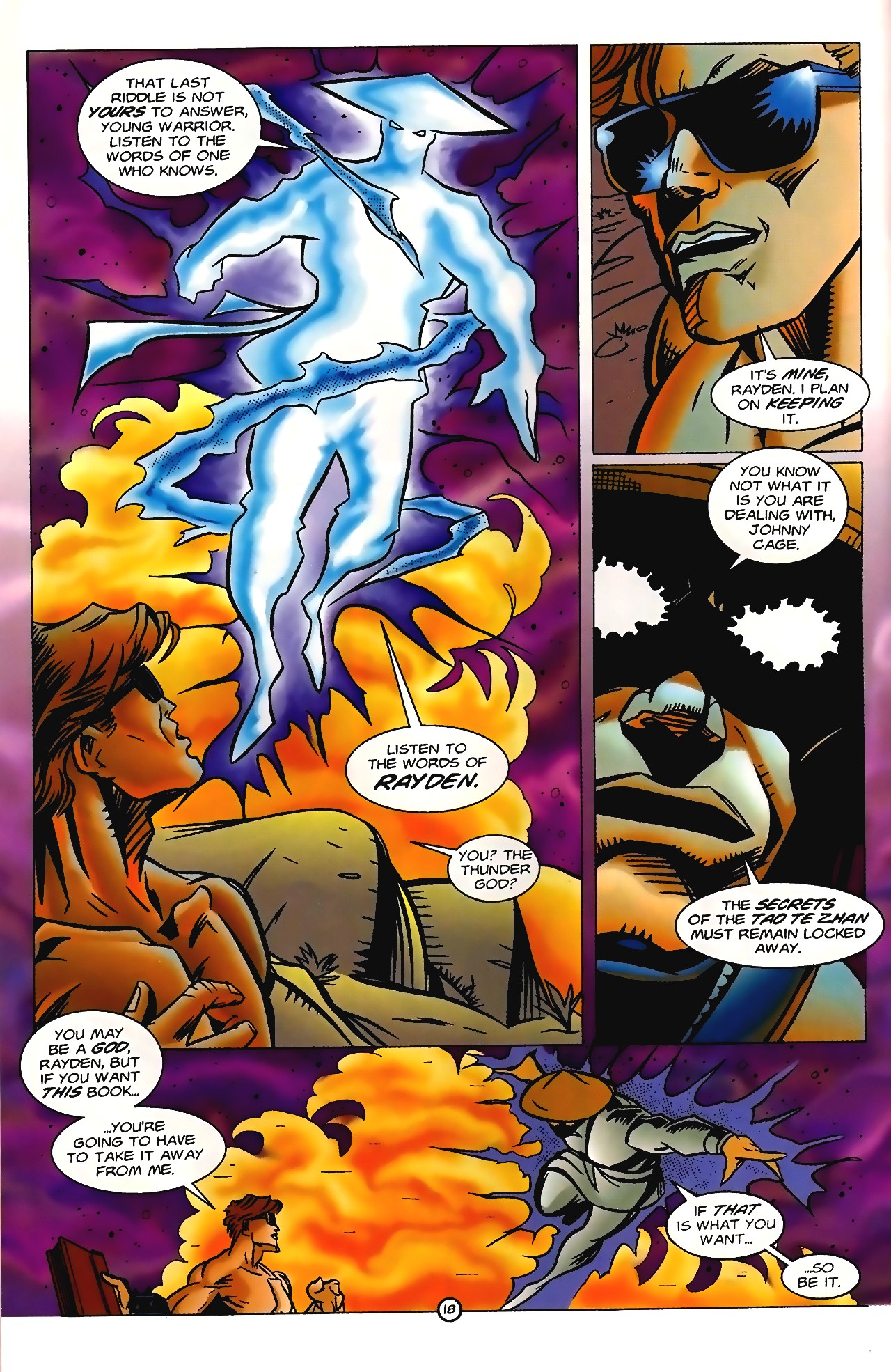 Read online Mortal Kombat (1994) comic -  Issue #6 - 19