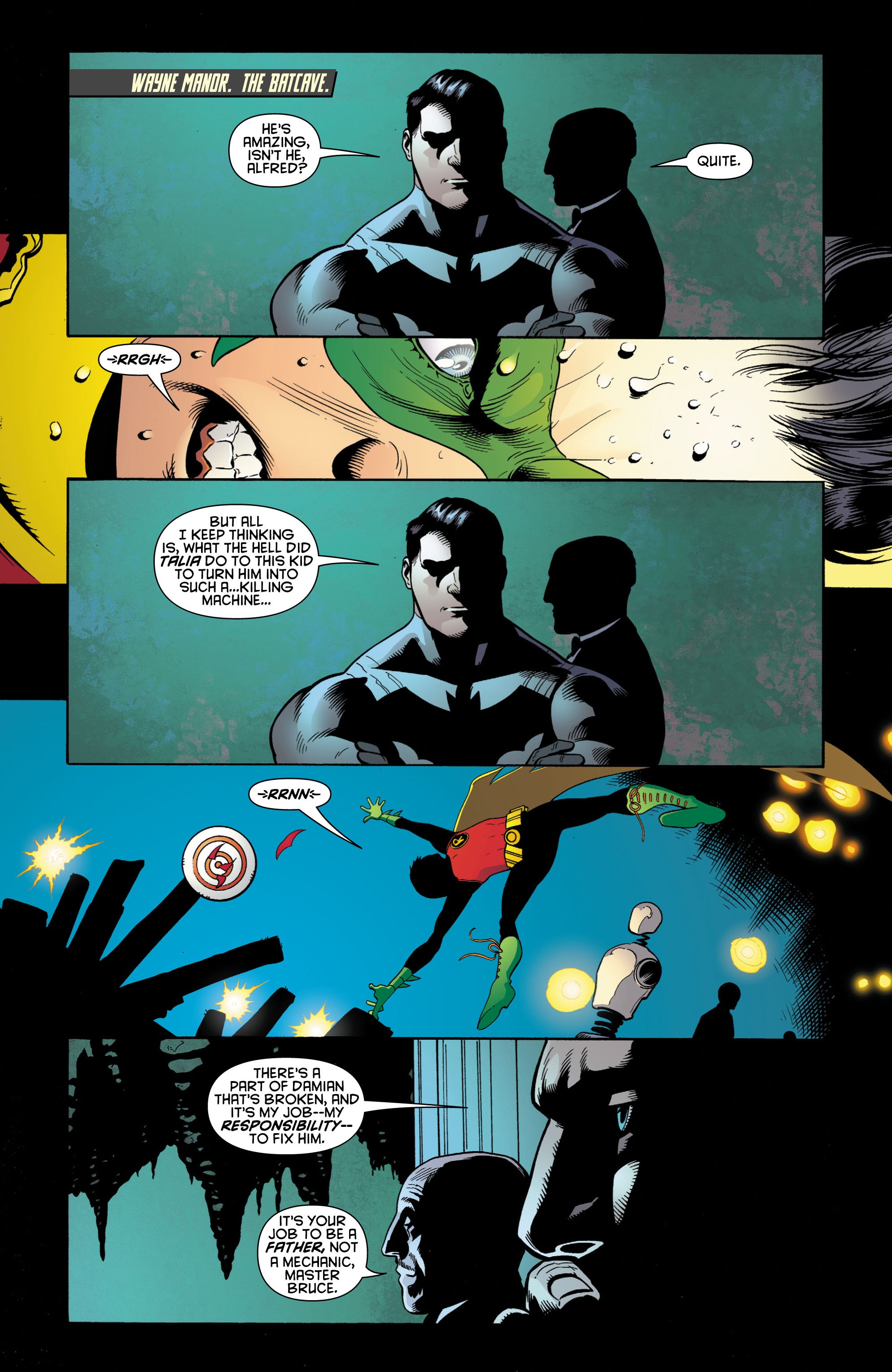 Read online Batman and Robin by Peter J. Tomasi and Patrick Gleason Omnibus comic -  Issue # TPB (Part 1) - 86