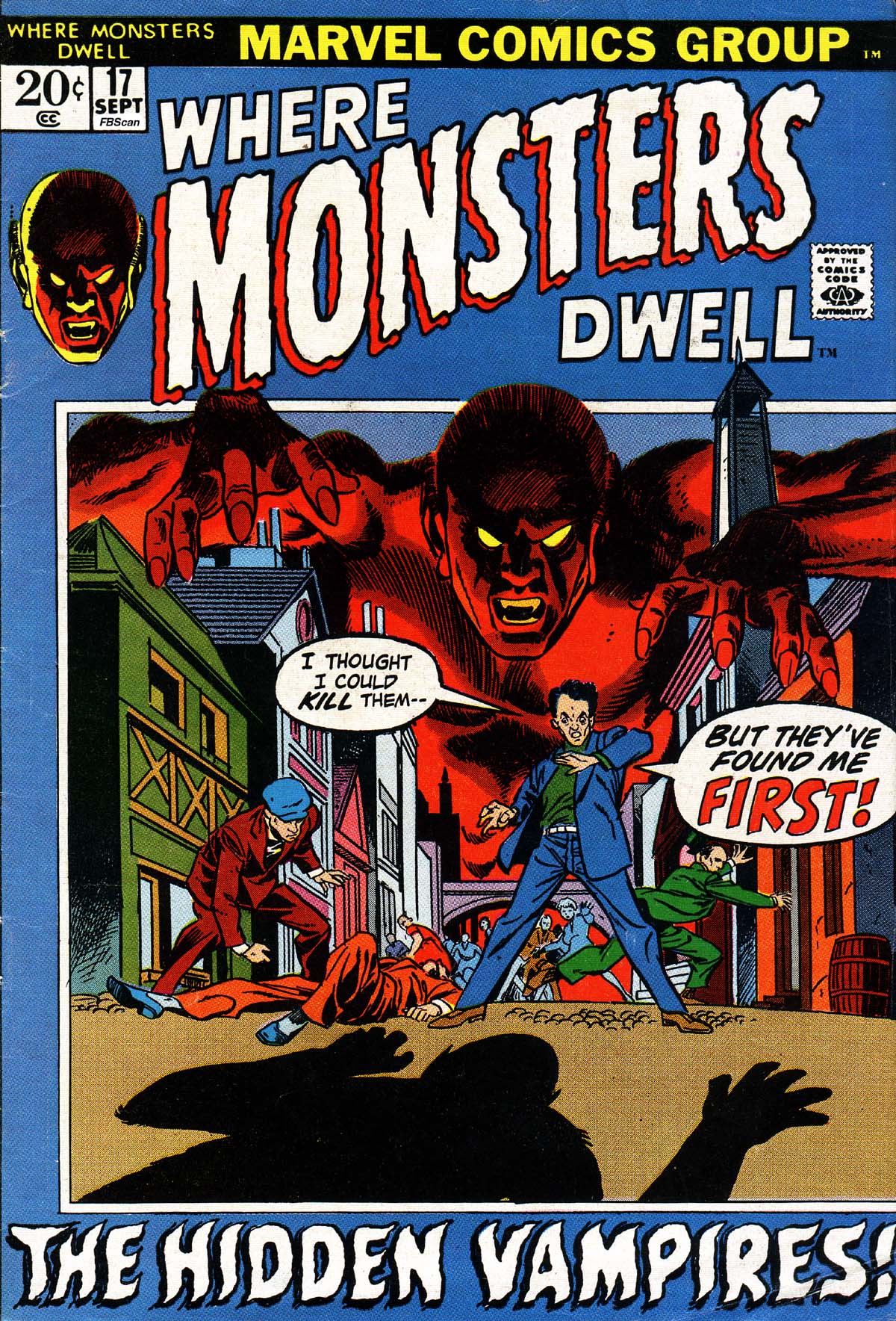 Read online Where Monsters Dwell (1970) comic -  Issue #17 - 1