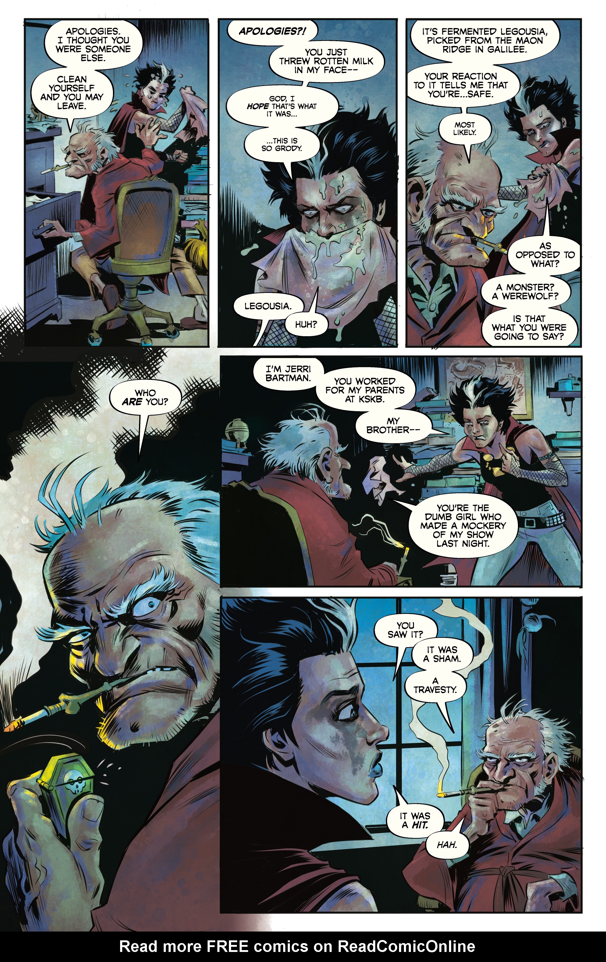 Read online Count Crowley: Reluctant Midnight Monster Hunter comic -  Issue #3 - 16