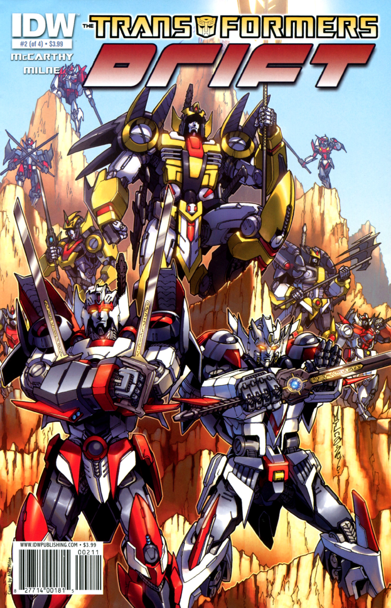 Read online The Transformers: Drift comic -  Issue #2 - 1