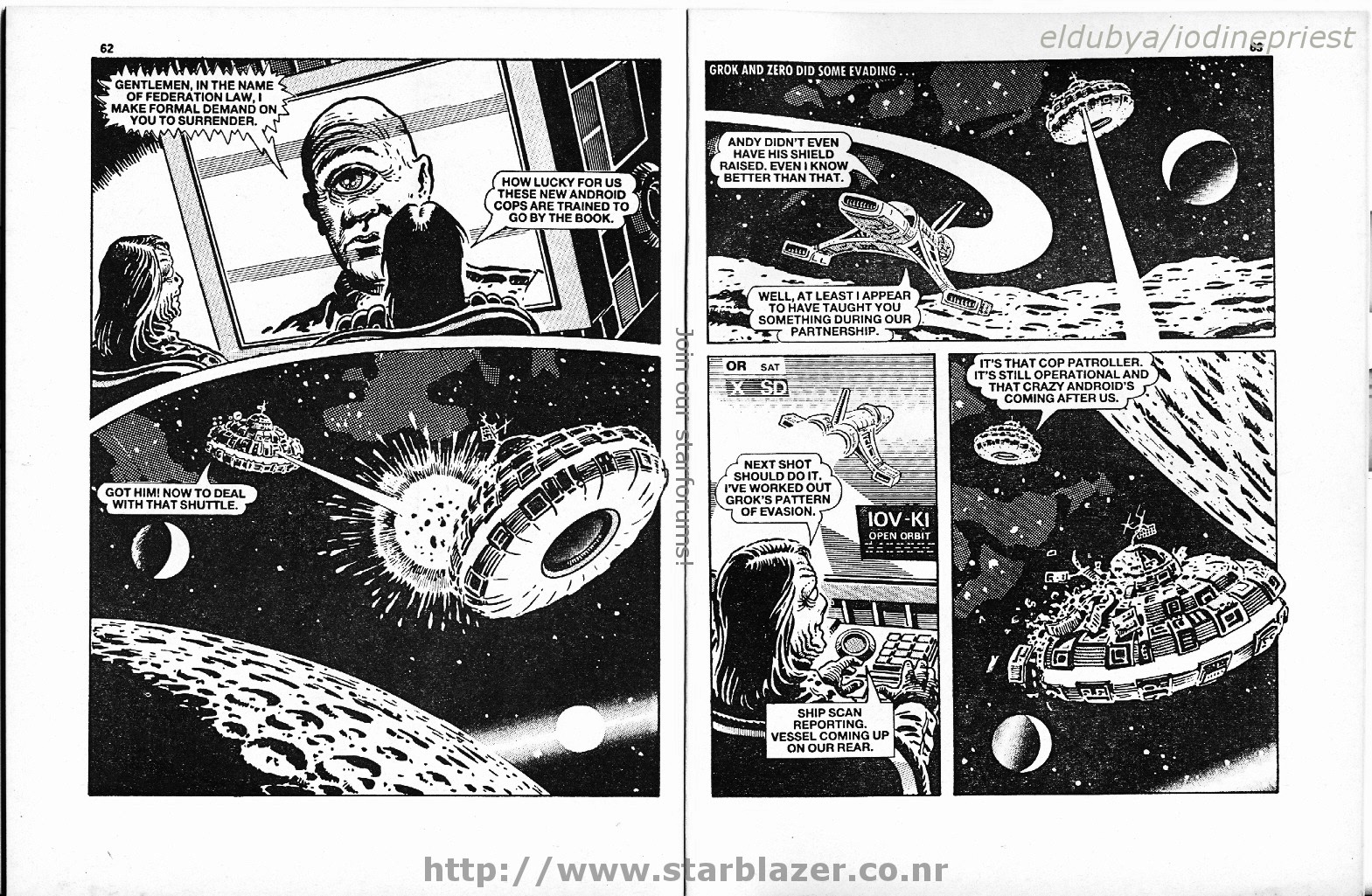 Read online Starblazer comic -  Issue #221 - 33
