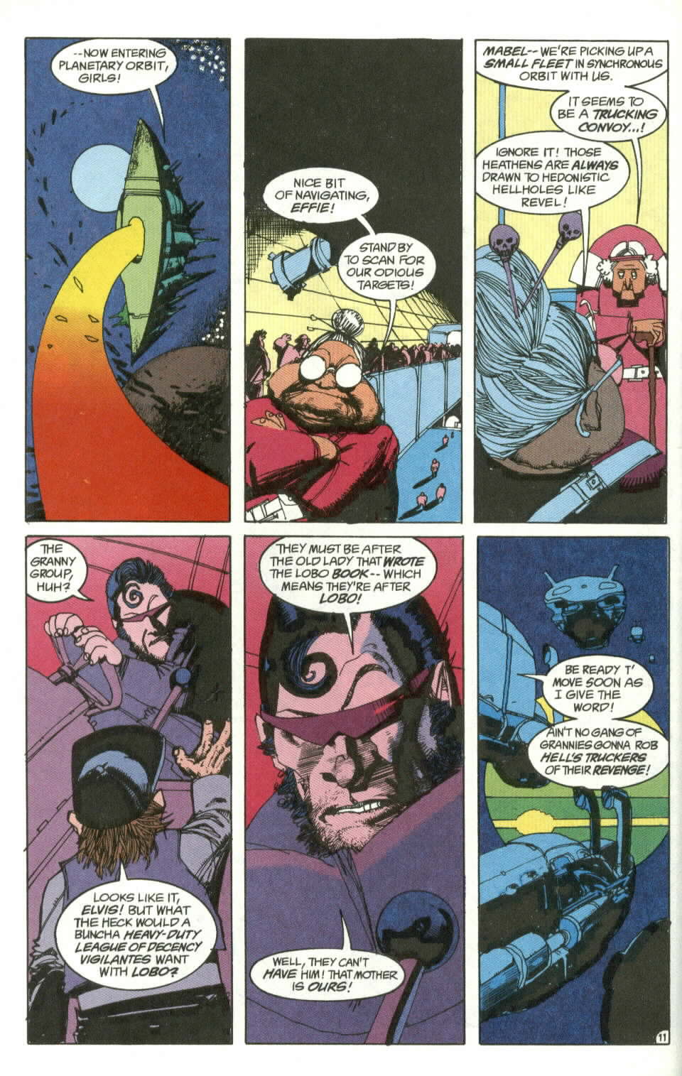 Read online Lobo (1990) comic -  Issue #4 - 12