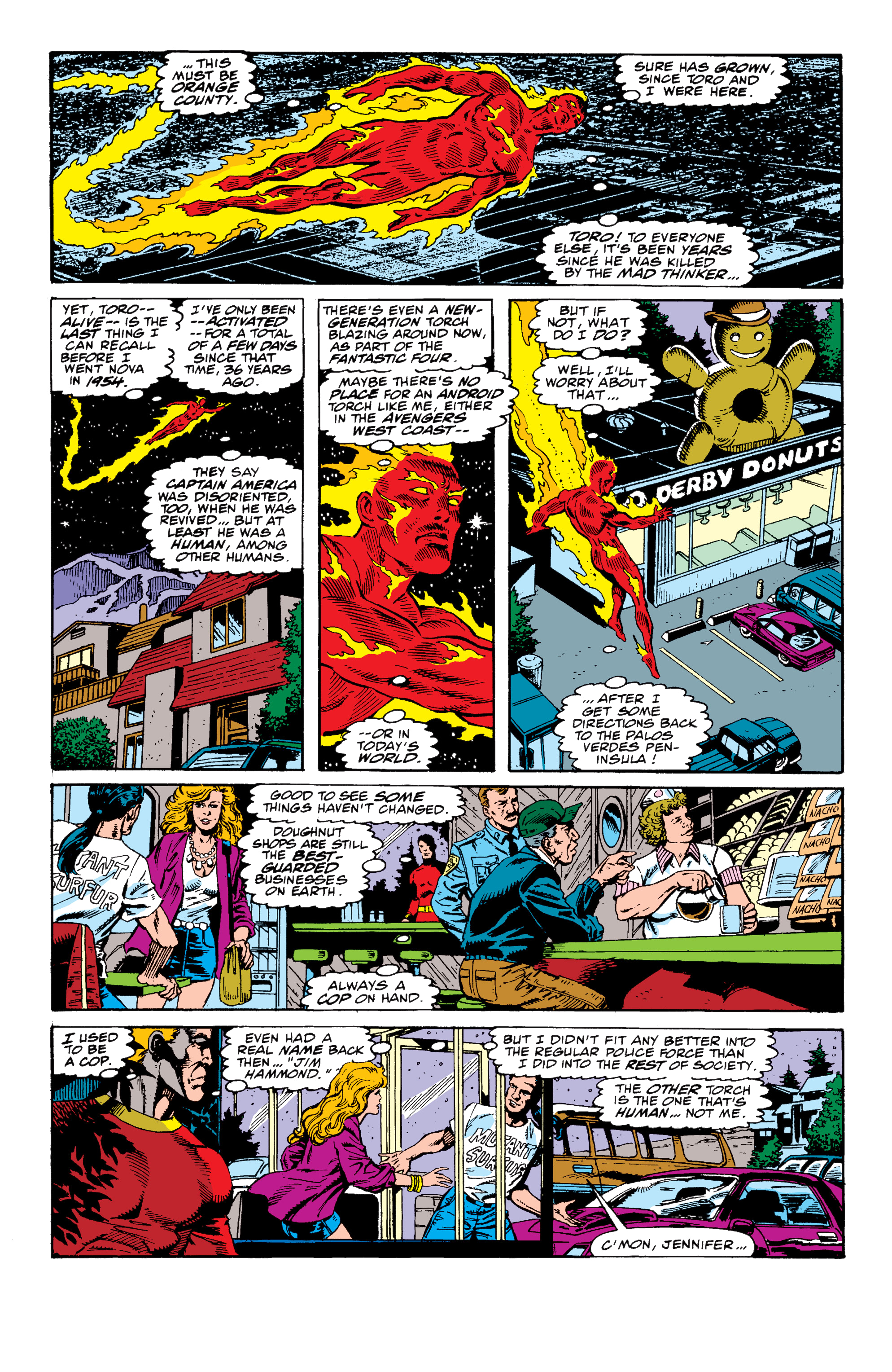 Read online Avengers West Coast Epic Collection: How The West Was Won comic -  Issue #Avengers West Coast Epic Collection Darker Than Scarlet (Part 4) - 99