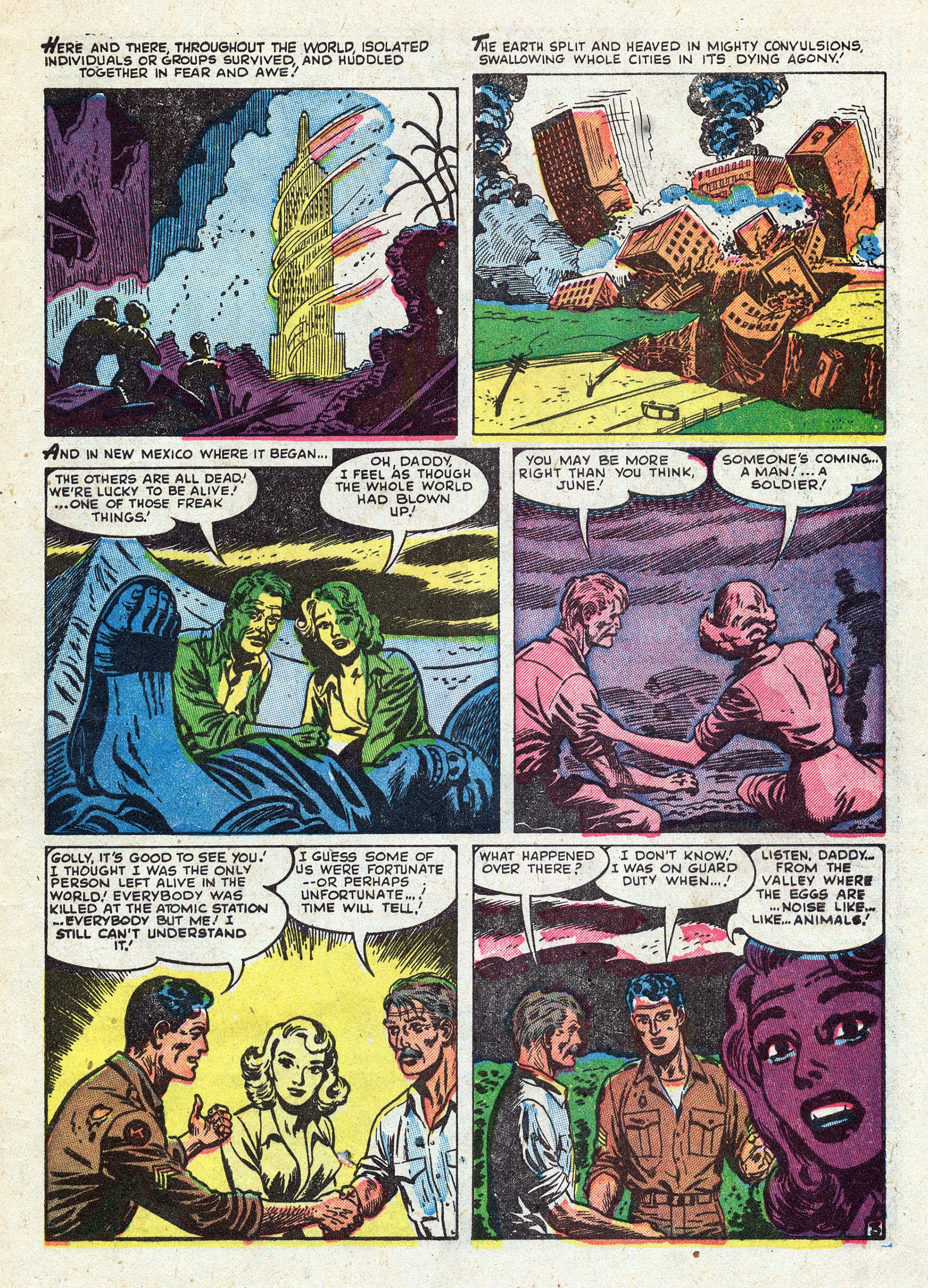 Read online Adventures into Weird Worlds comic -  Issue #1 - 5