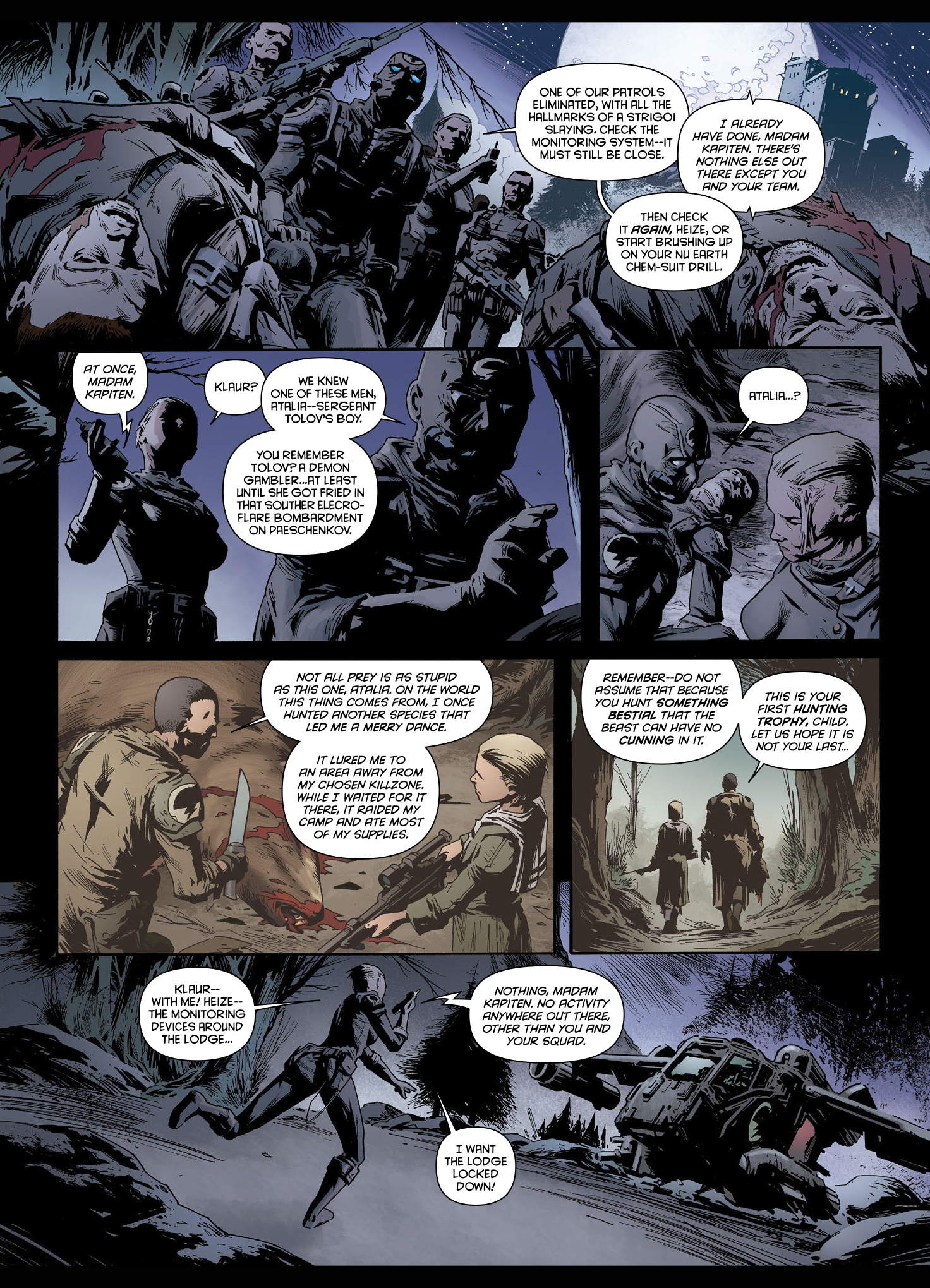 Read online Jaegir: Beasts Within comic -  Issue # TPB - 28