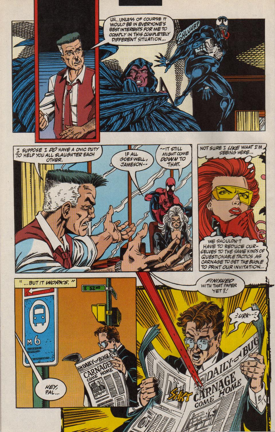 Read online Spider-Man (1990) comic -  Issue #36 - Hate Is In The Air - 5