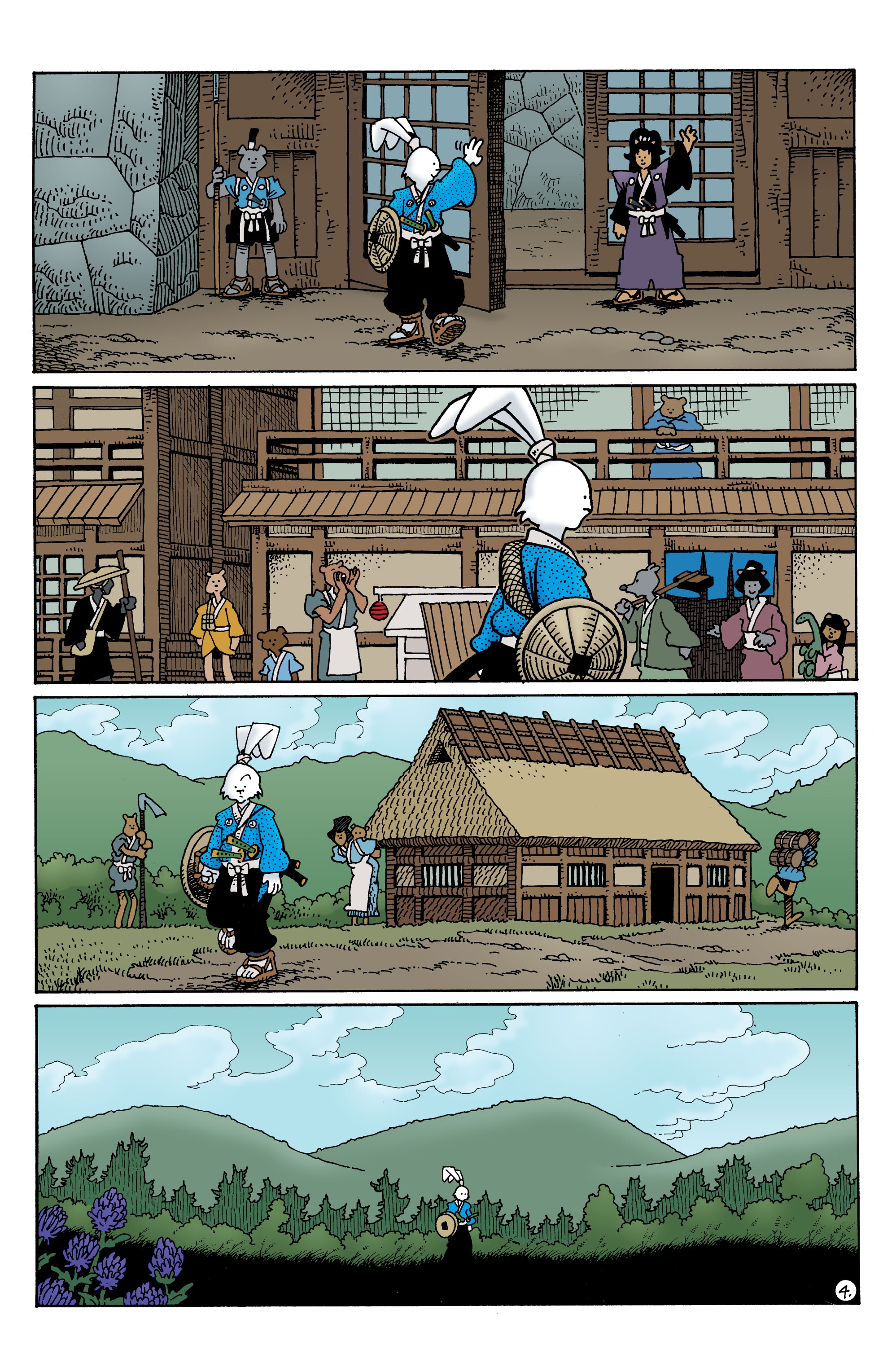Read online Usagi Yojimbo: The Dragon Bellow Conspiracy comic -  Issue #6 - 6