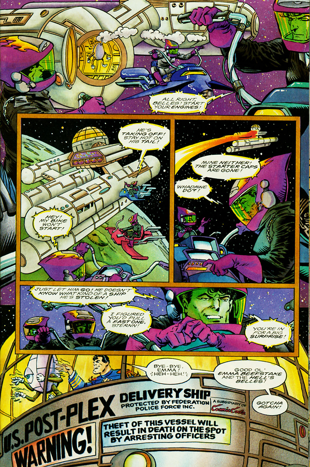 Read online Captain Sternn: Running Out of Time comic -  Issue #1 - 14