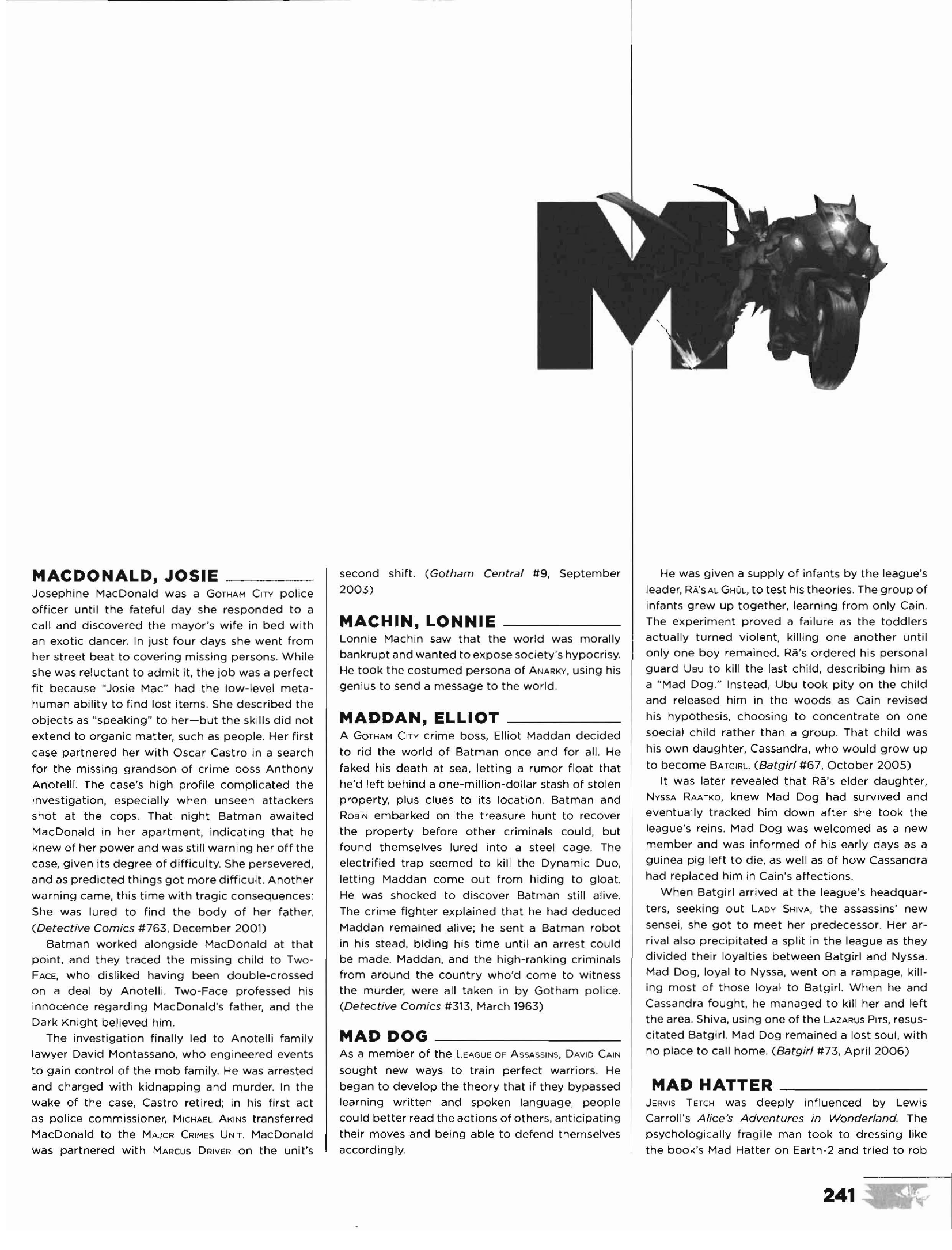 Read online The Essential Batman Encyclopedia comic -  Issue # TPB (Part 3) - 53
