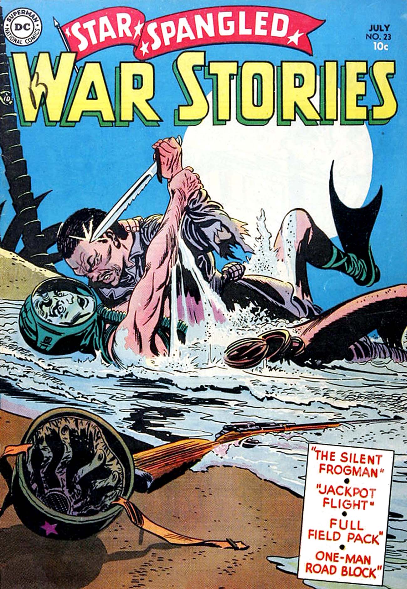 Read online Star Spangled War Stories (1952) comic -  Issue #23 - 1