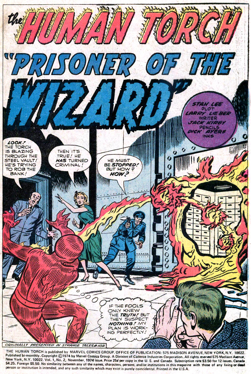 Read online The Human Torch (1974) comic -  Issue #2 - 2