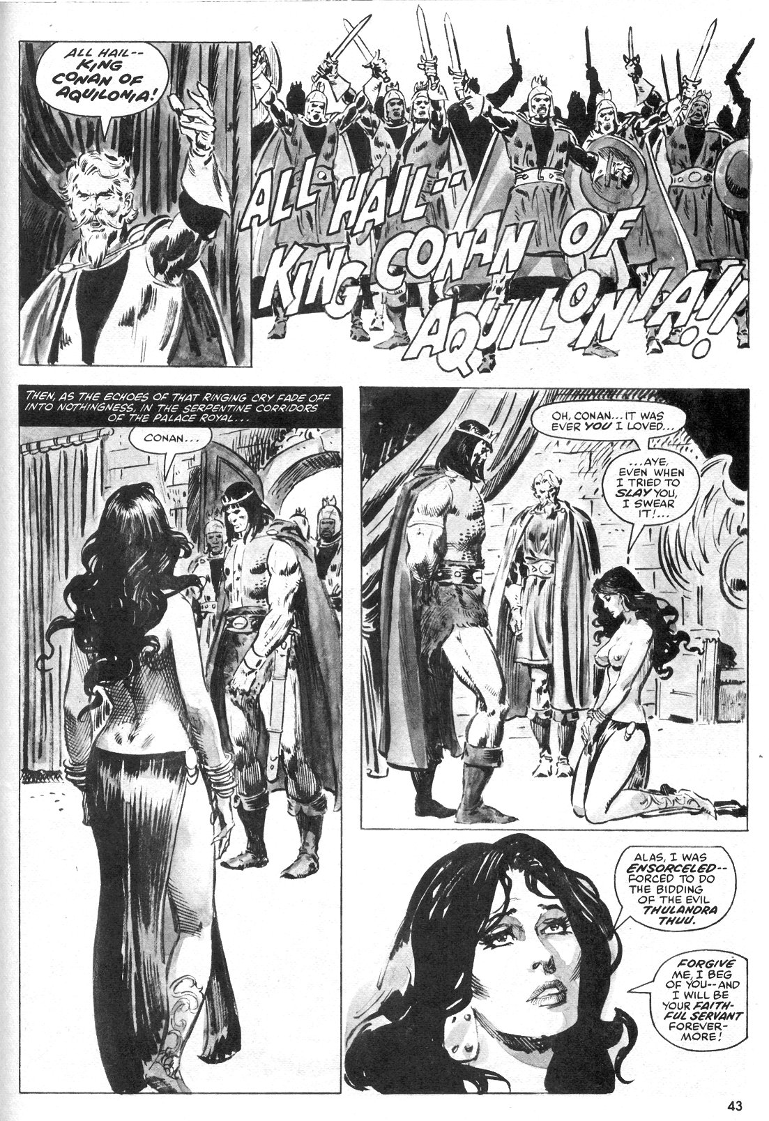 Read online The Savage Sword Of Conan comic -  Issue #52 - 43