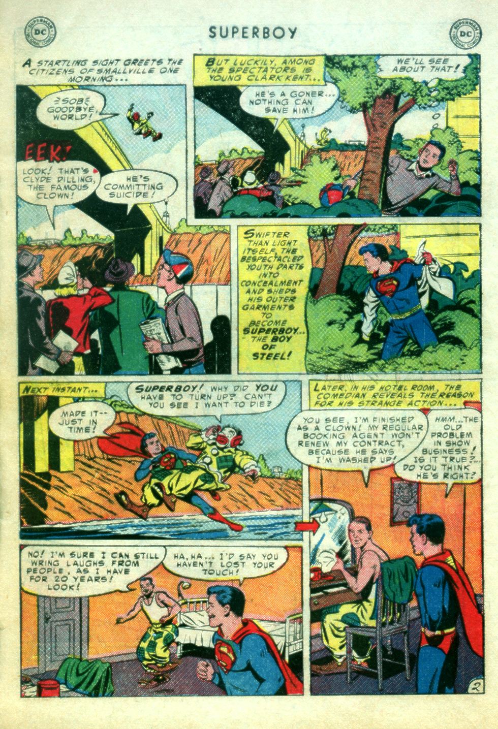 Read online Superboy (1949) comic -  Issue #33 - 2