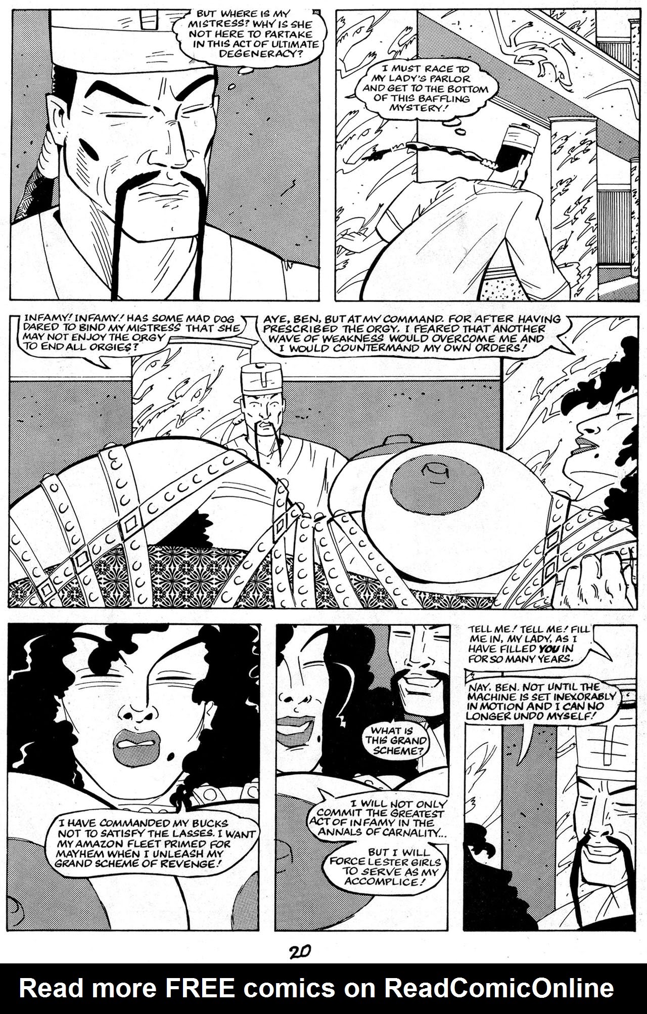 Read online Lizard Lady comic -  Issue #1 - 21