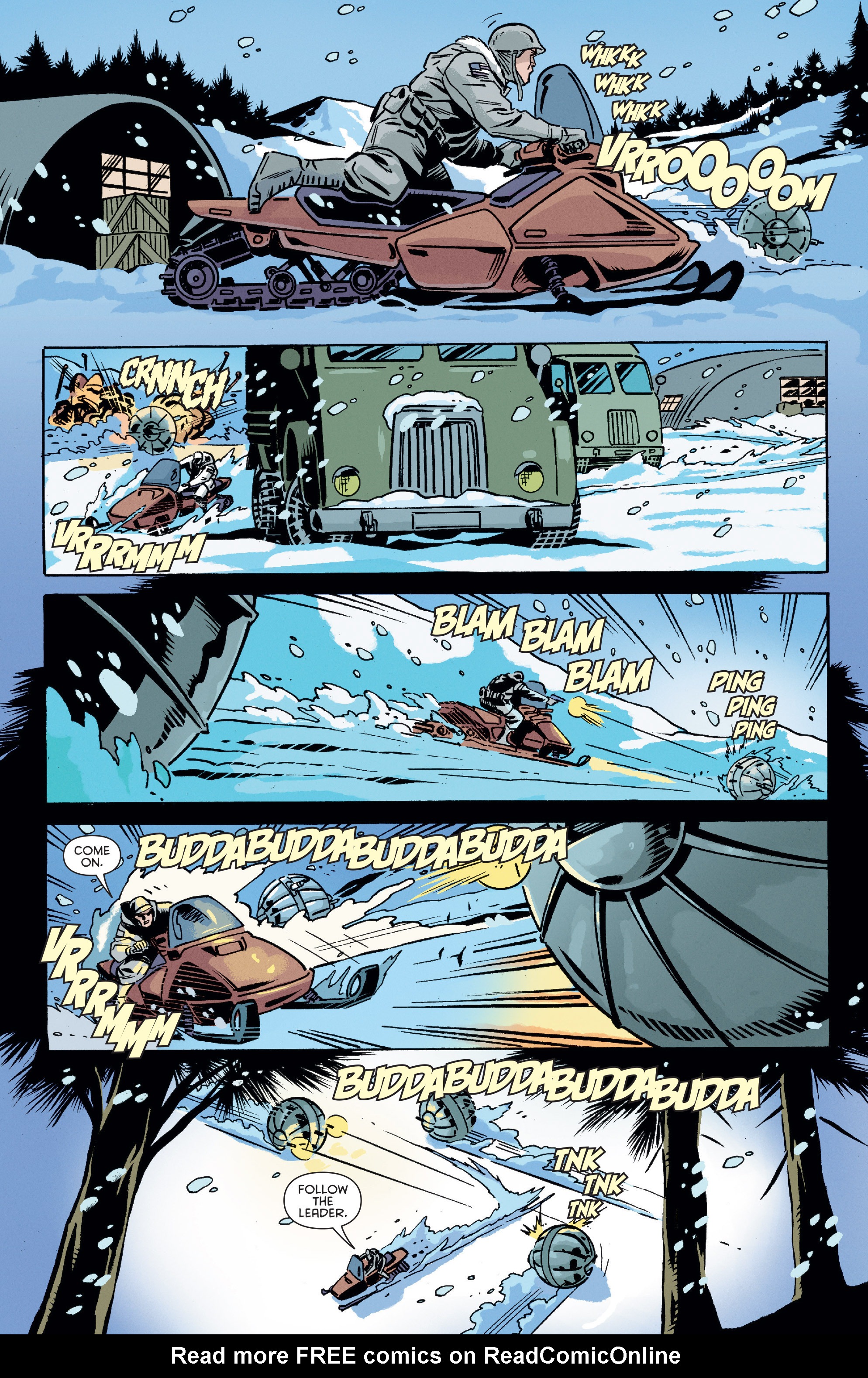 Read online Escape from New York comic -  Issue #5 - 17