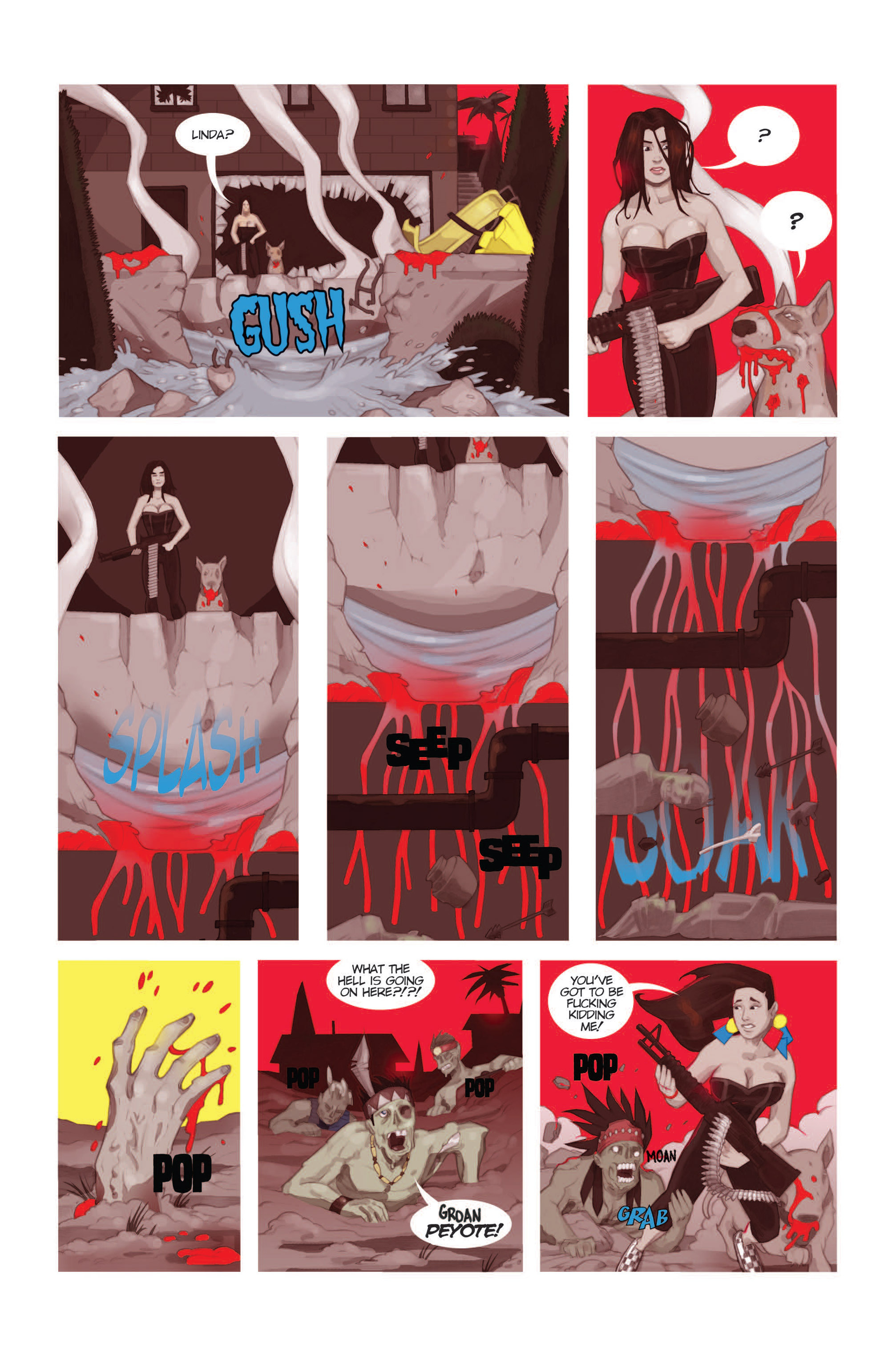 Read online Night of the 80's Undead comic -  Issue # TPB - 51