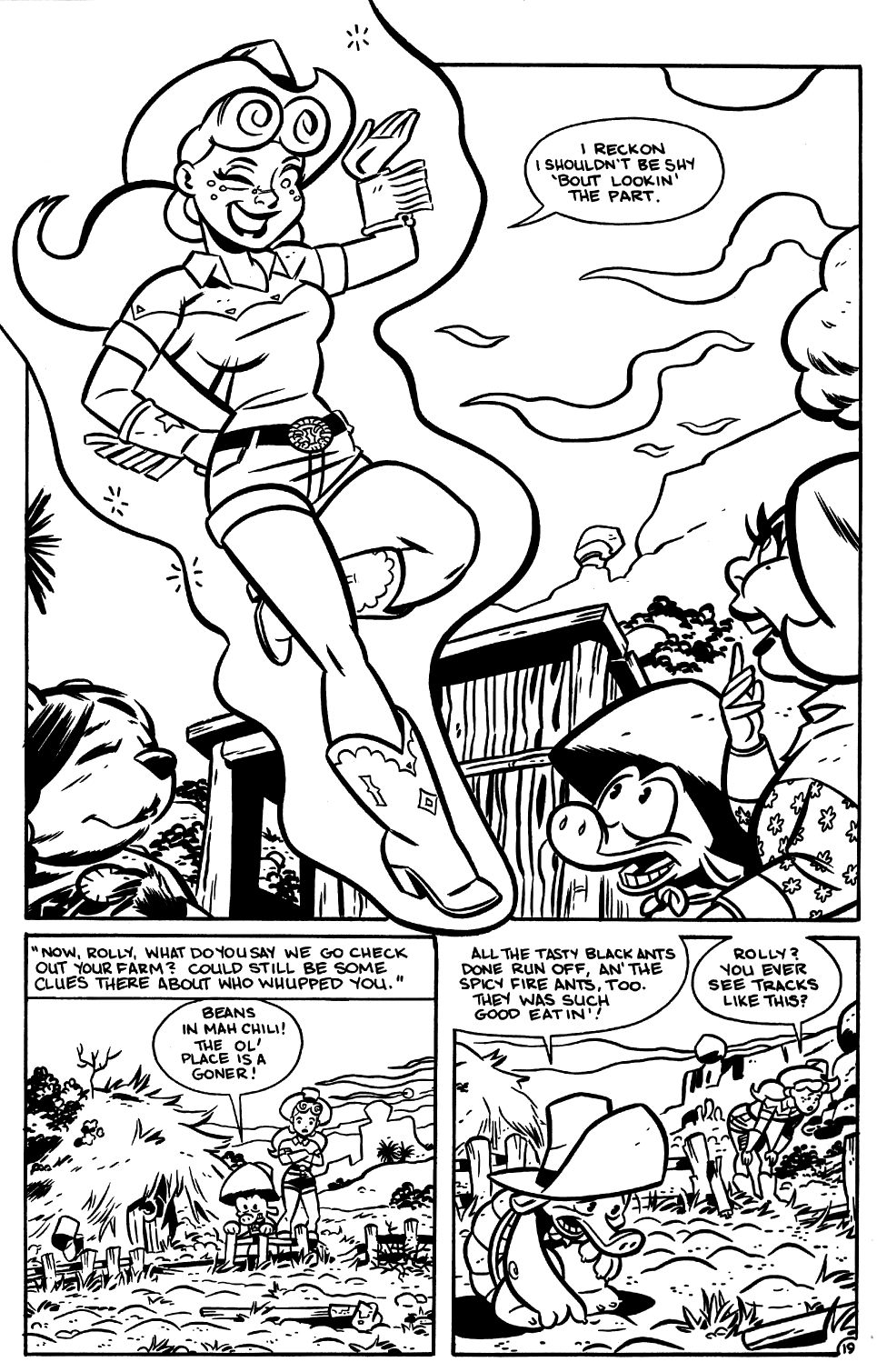 Read online Mutant, Texas: Tales of Sheriff Ida Red comic -  Issue #2 - 21