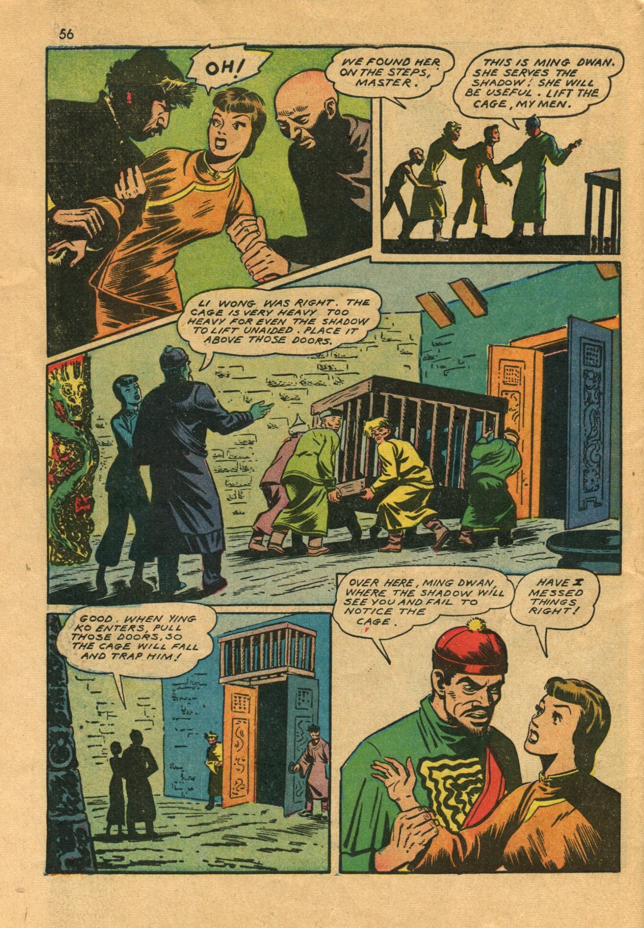 Read online Shadow Comics comic -  Issue #21 - 56