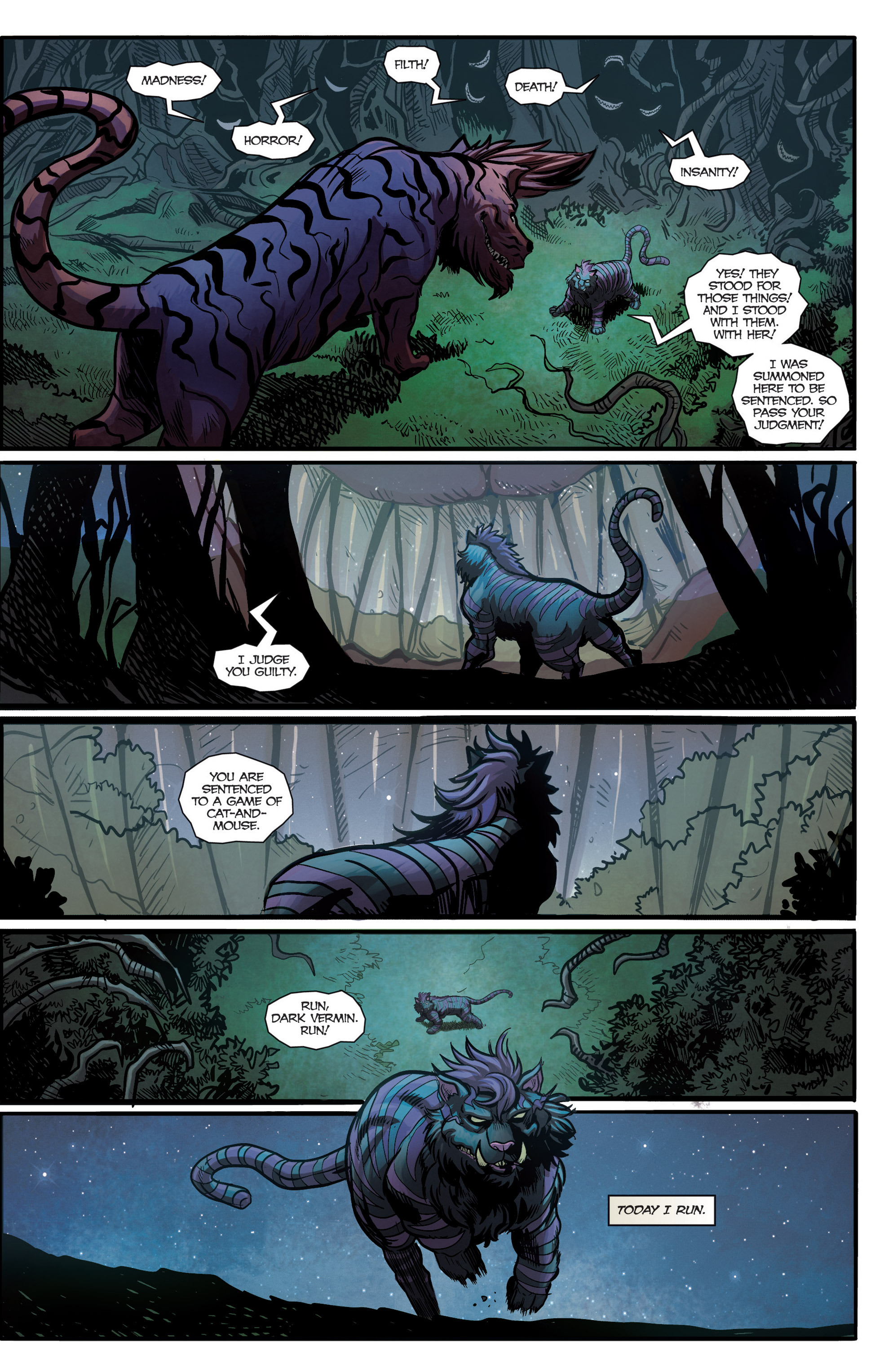 Read online Grimm Fairy Tales presents Wonderland comic -  Issue #32 - 12