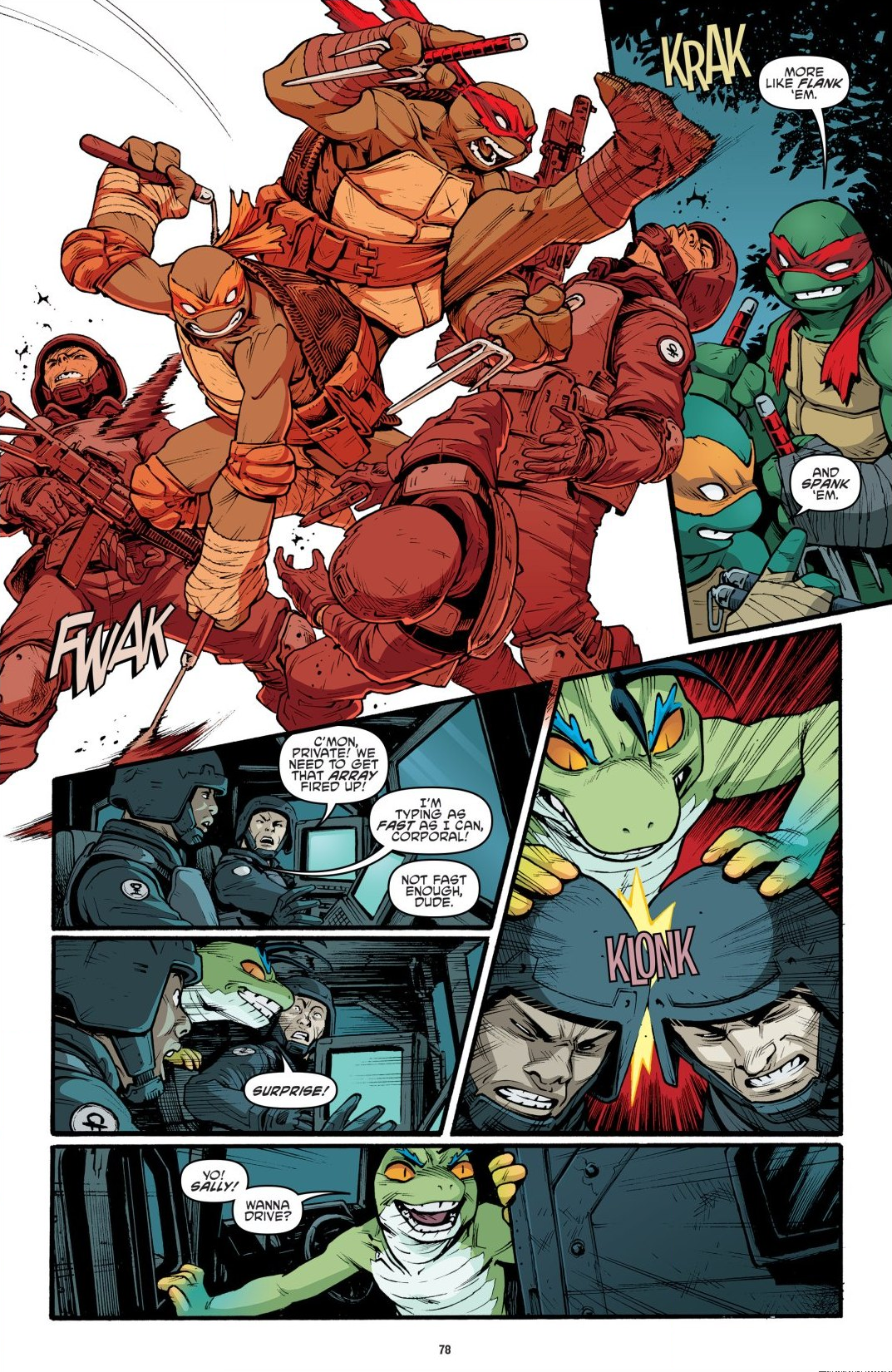 Read online Teenage Mutant Ninja Turtles: The IDW Collection comic -  Issue # TPB 9 (Part 1) - 79