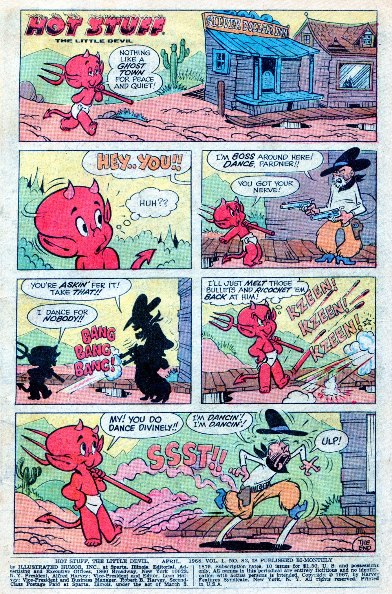 Read online Hot Stuff, the Little Devil comic -  Issue #83 - 3