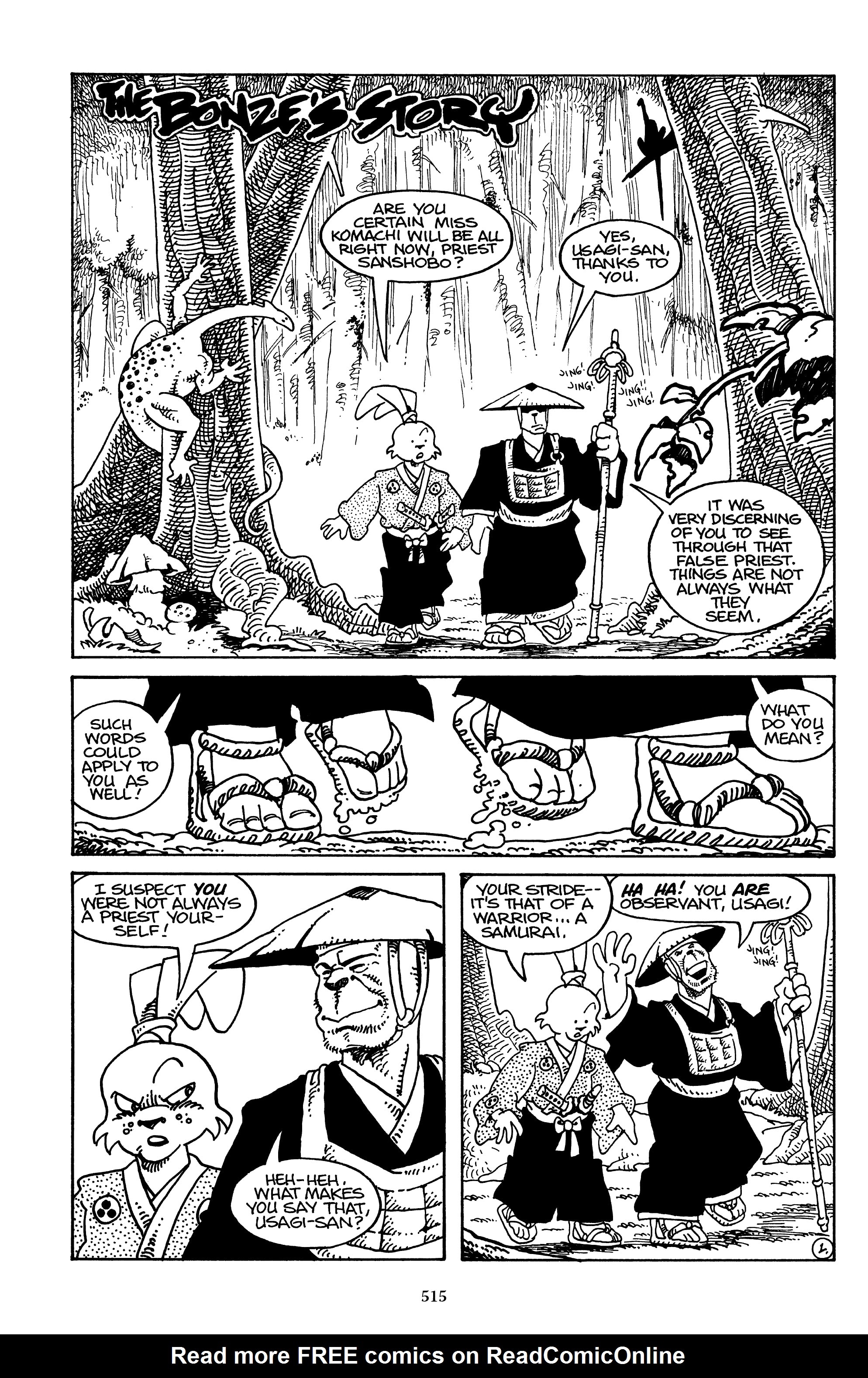 Read online The Usagi Yojimbo Saga (2021) comic -  Issue # TPB 1 (Part 5) - 99