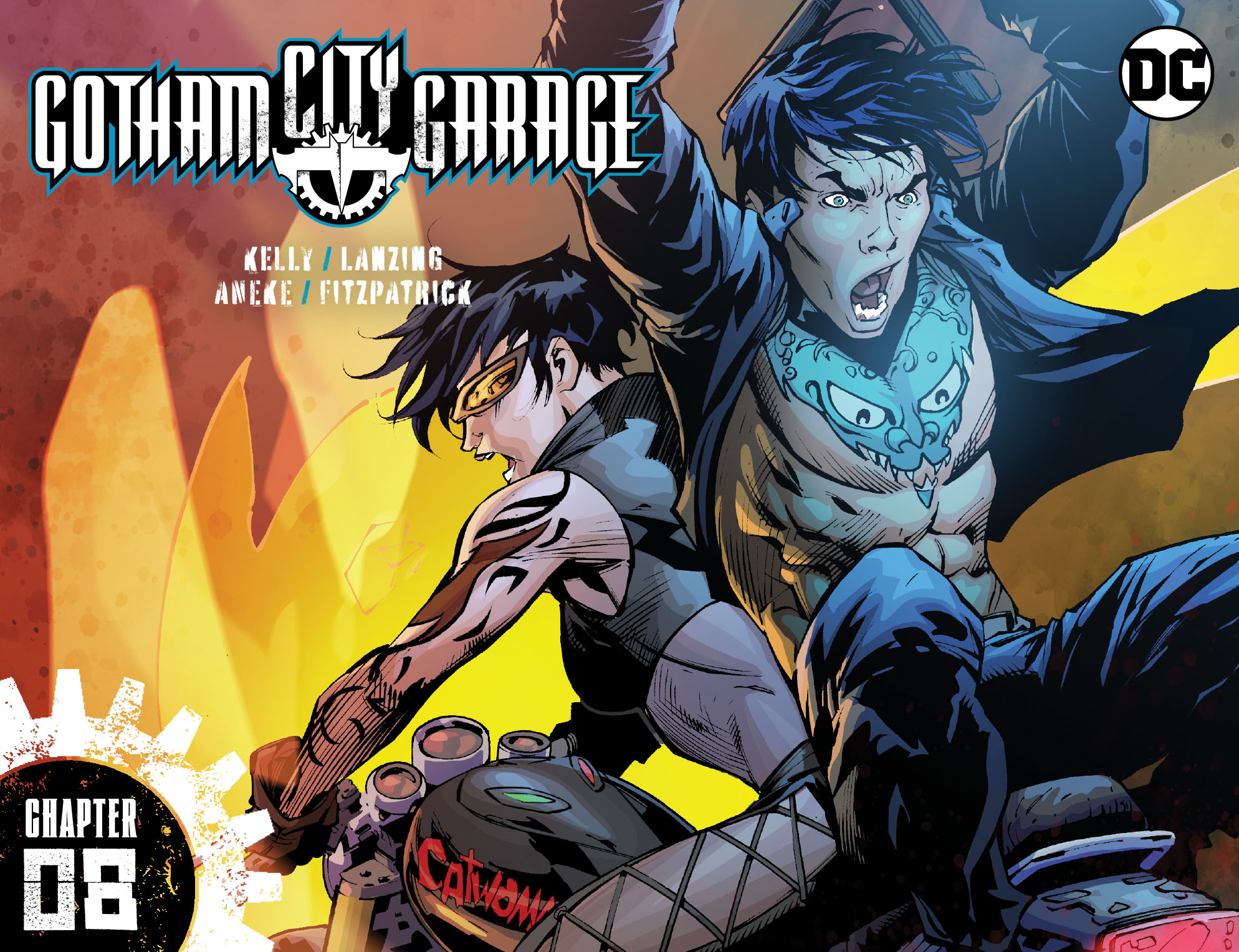 Read online Gotham City Garage comic -  Issue #8 - 1