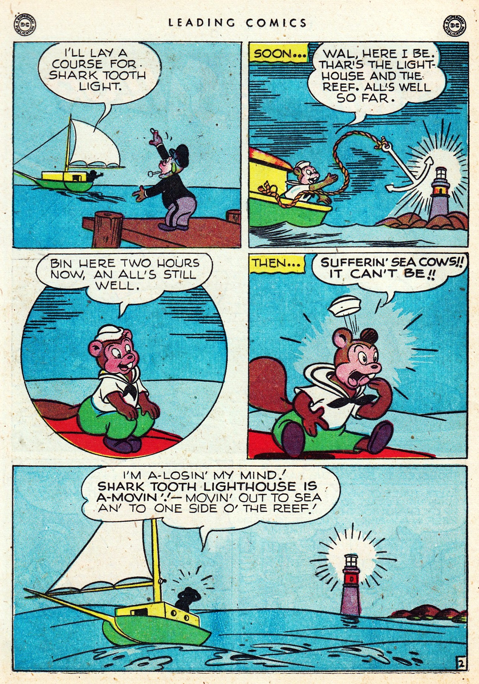 Read online Leading Comics comic -  Issue #24 - 34