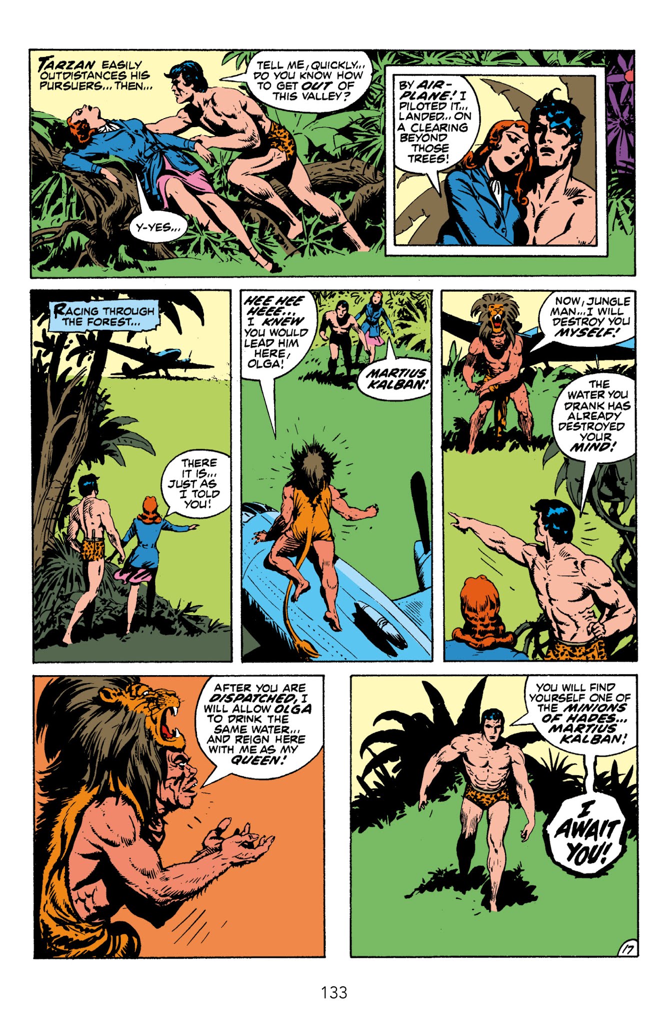Read online Edgar Rice Burroughs' Tarzan The Joe Kubert Years comic -  Issue # TPB 1 (Part 2) - 35