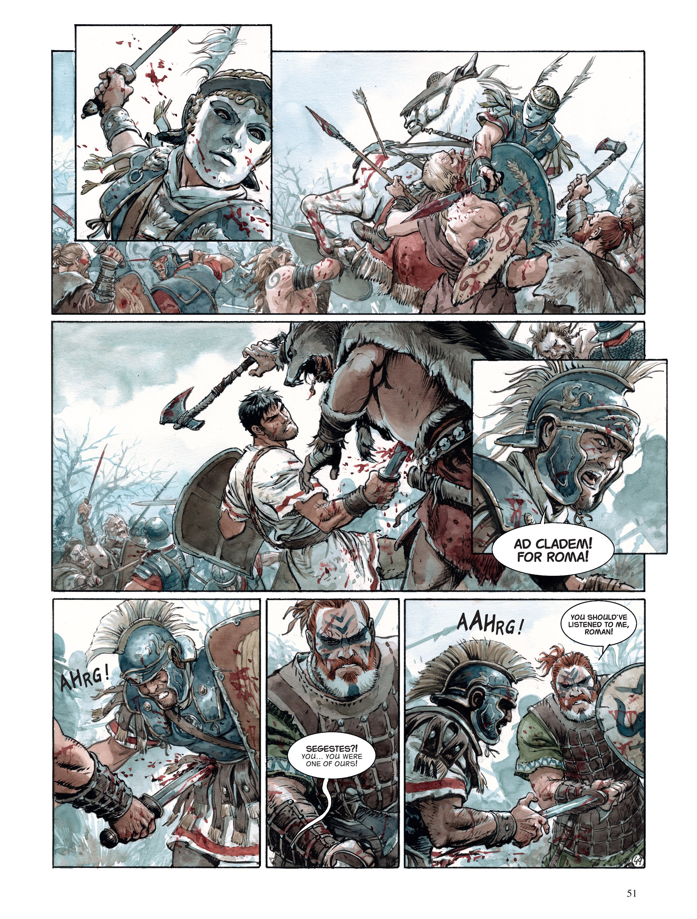 Read online The Eagles of Rome comic -  Issue # TPB 5 - 51