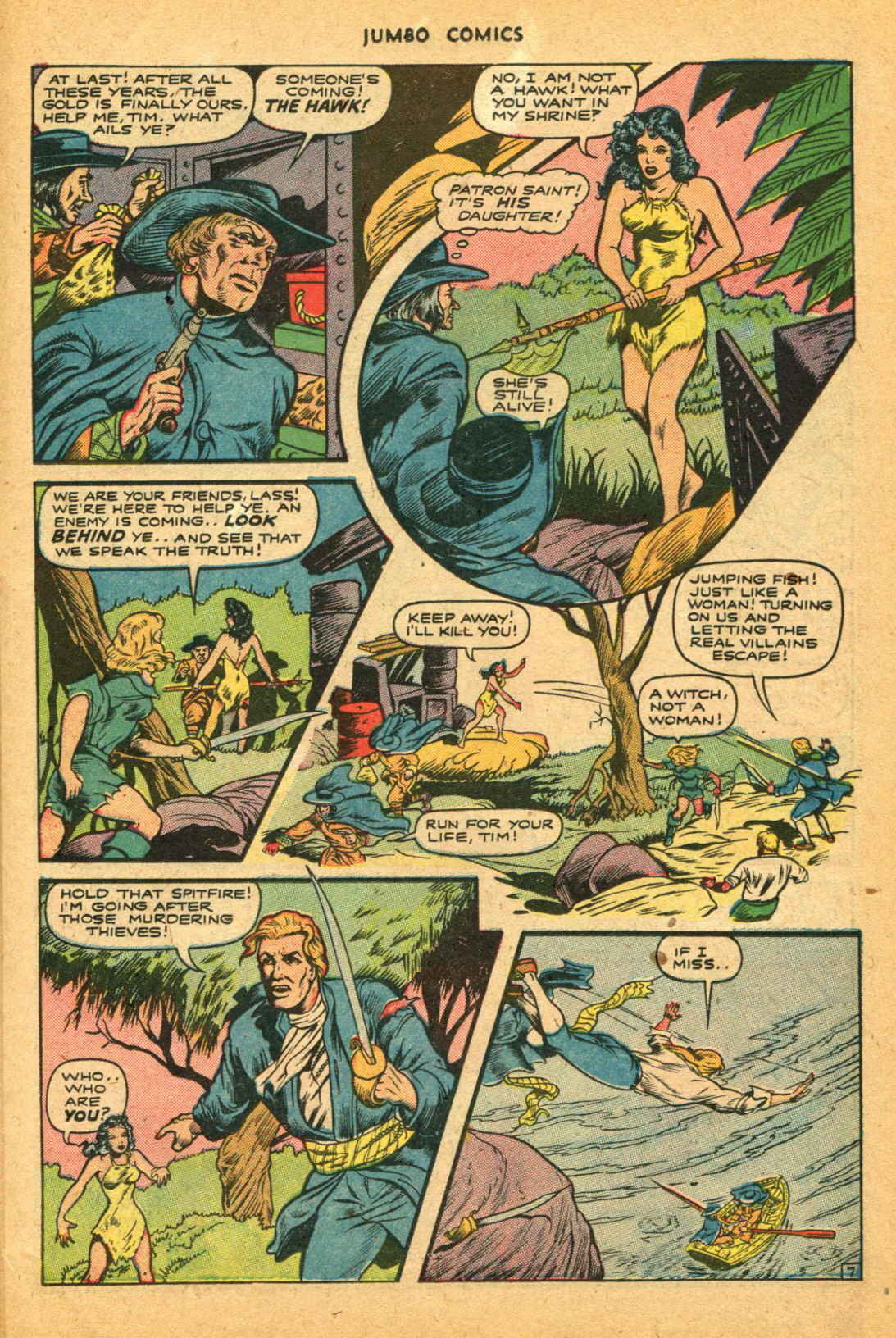 Read online Jumbo Comics comic -  Issue #77 - 33