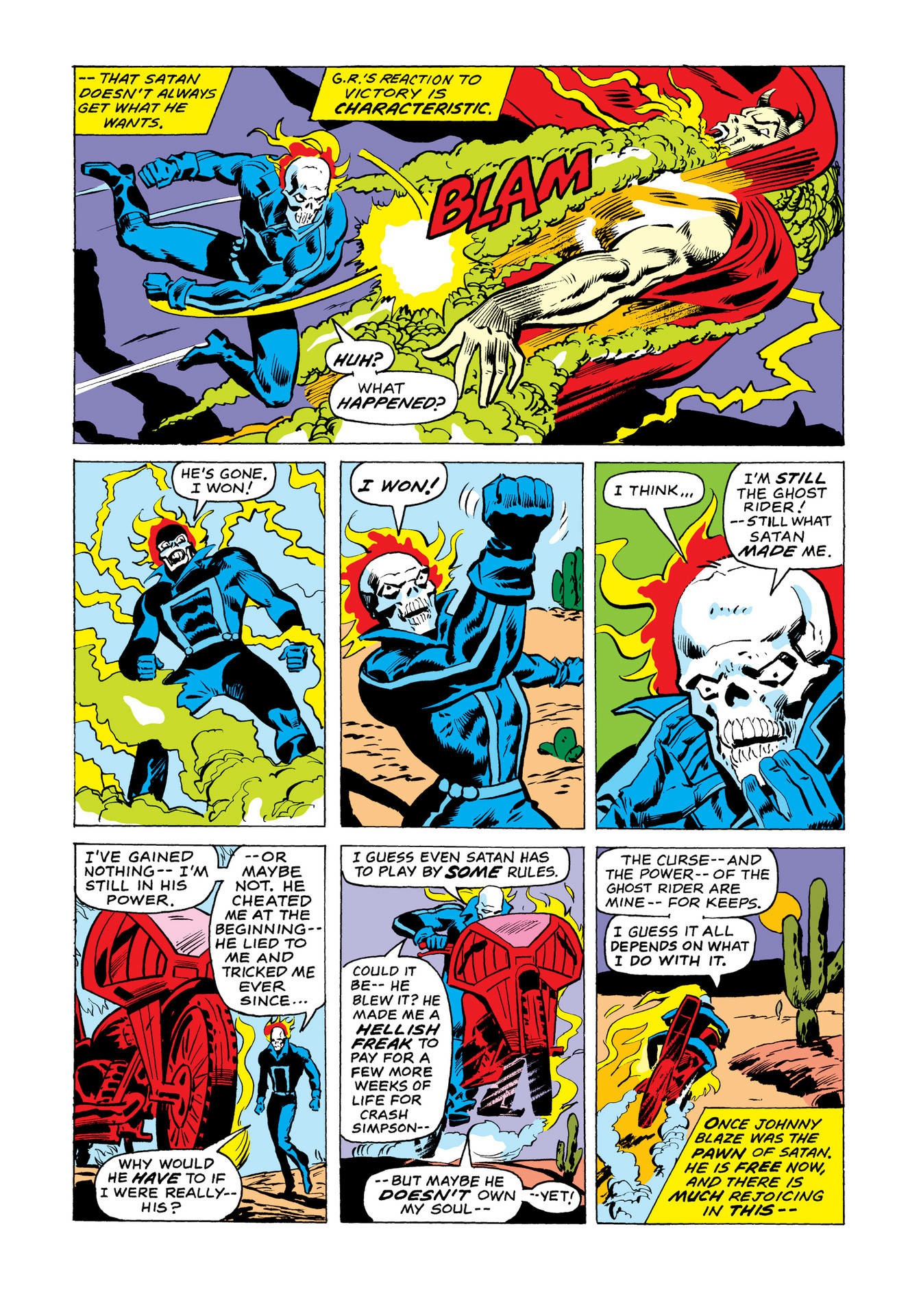 Read online Marvel Masterworks: Ghost Rider comic -  Issue # TPB 2 (Part 3) - 87