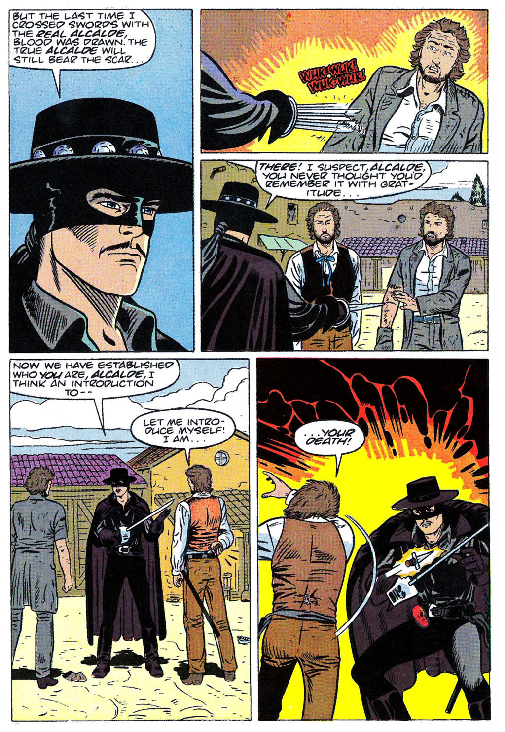 Read online Zorro (1990) comic -  Issue #9 - 19