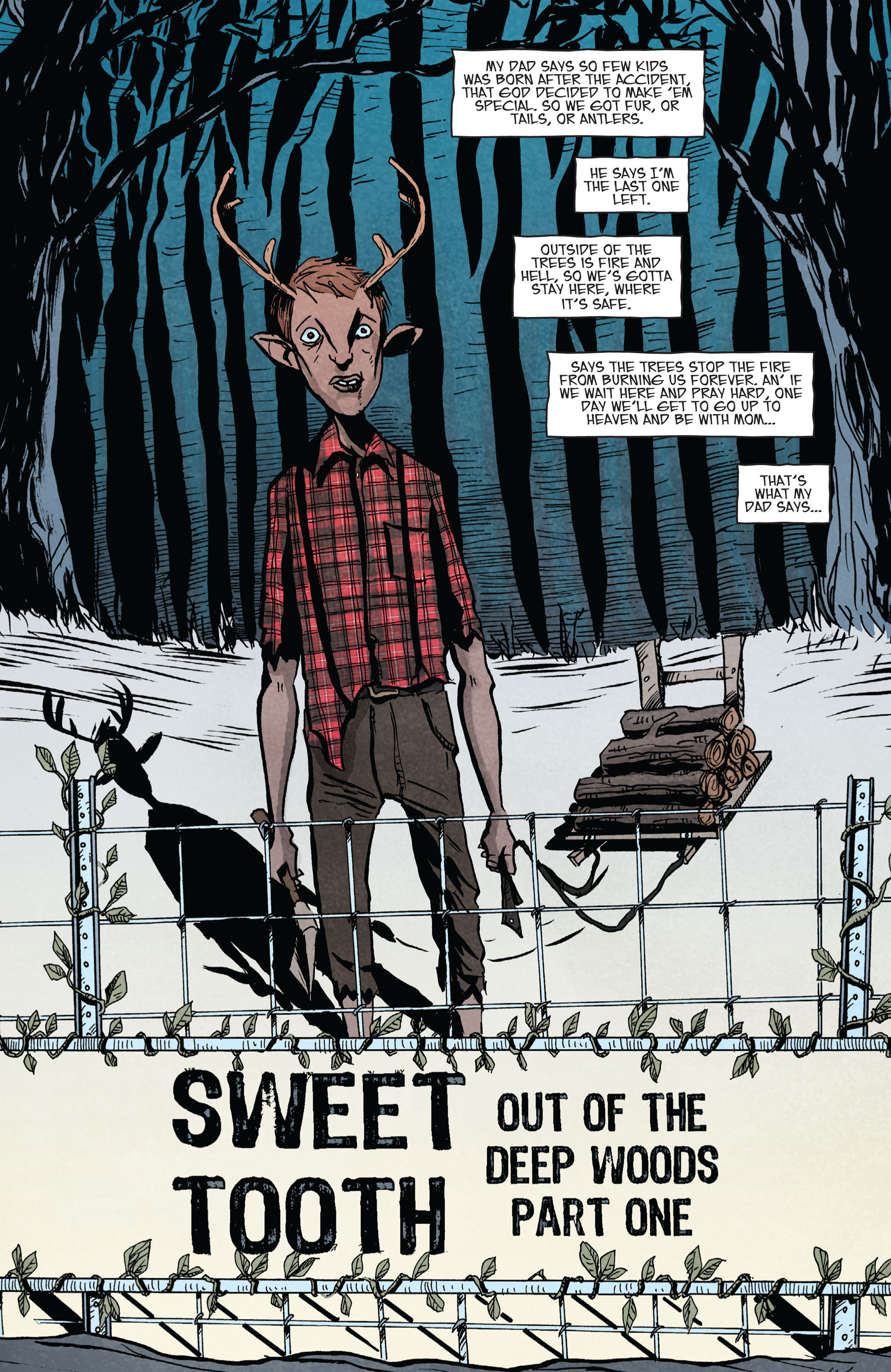Read online Sweet Tooth: The Deluxe Edition comic -  Issue #1 - 11