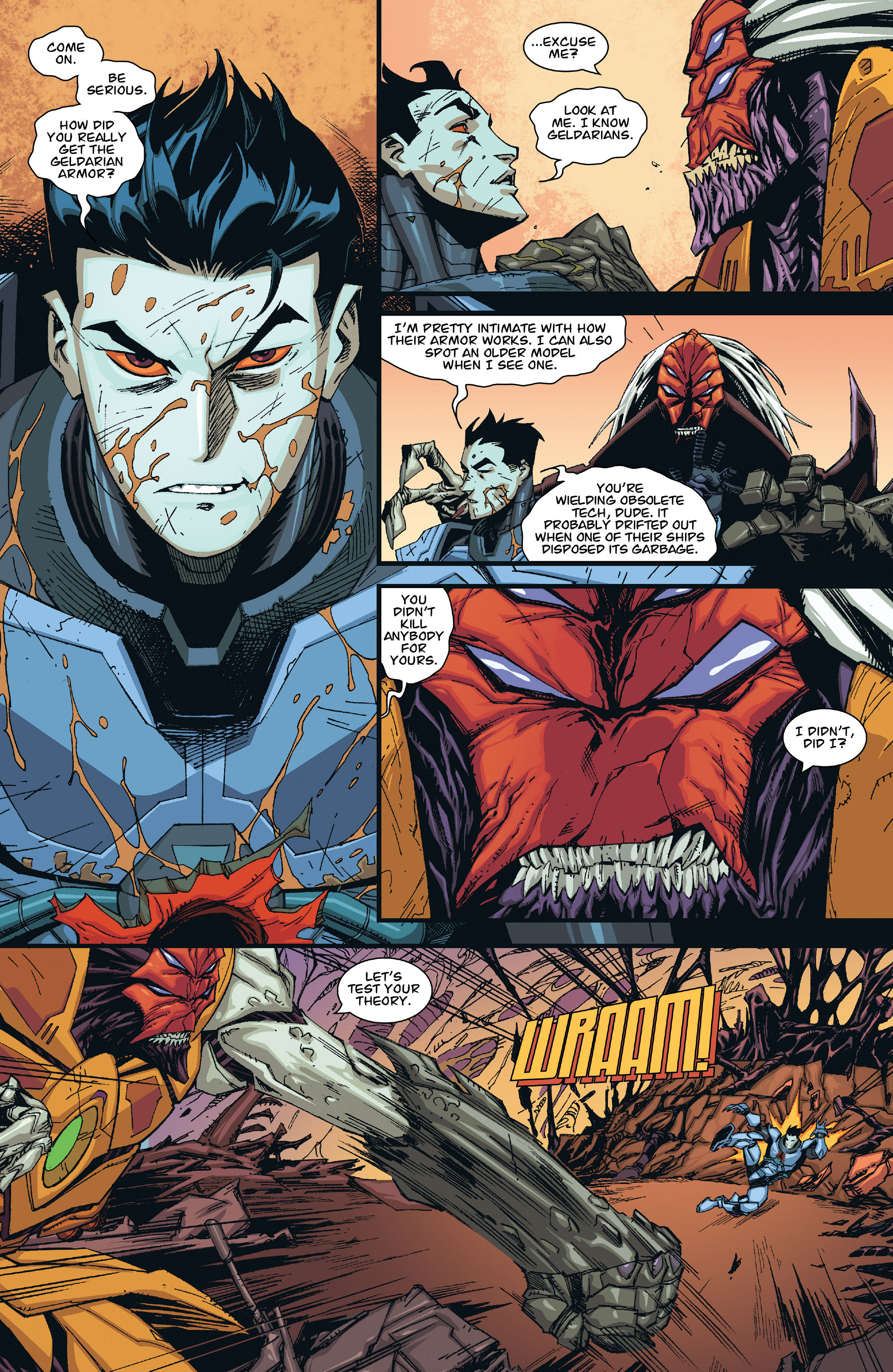Read online Tech Jacket (2014) comic -  Issue #3 - 5