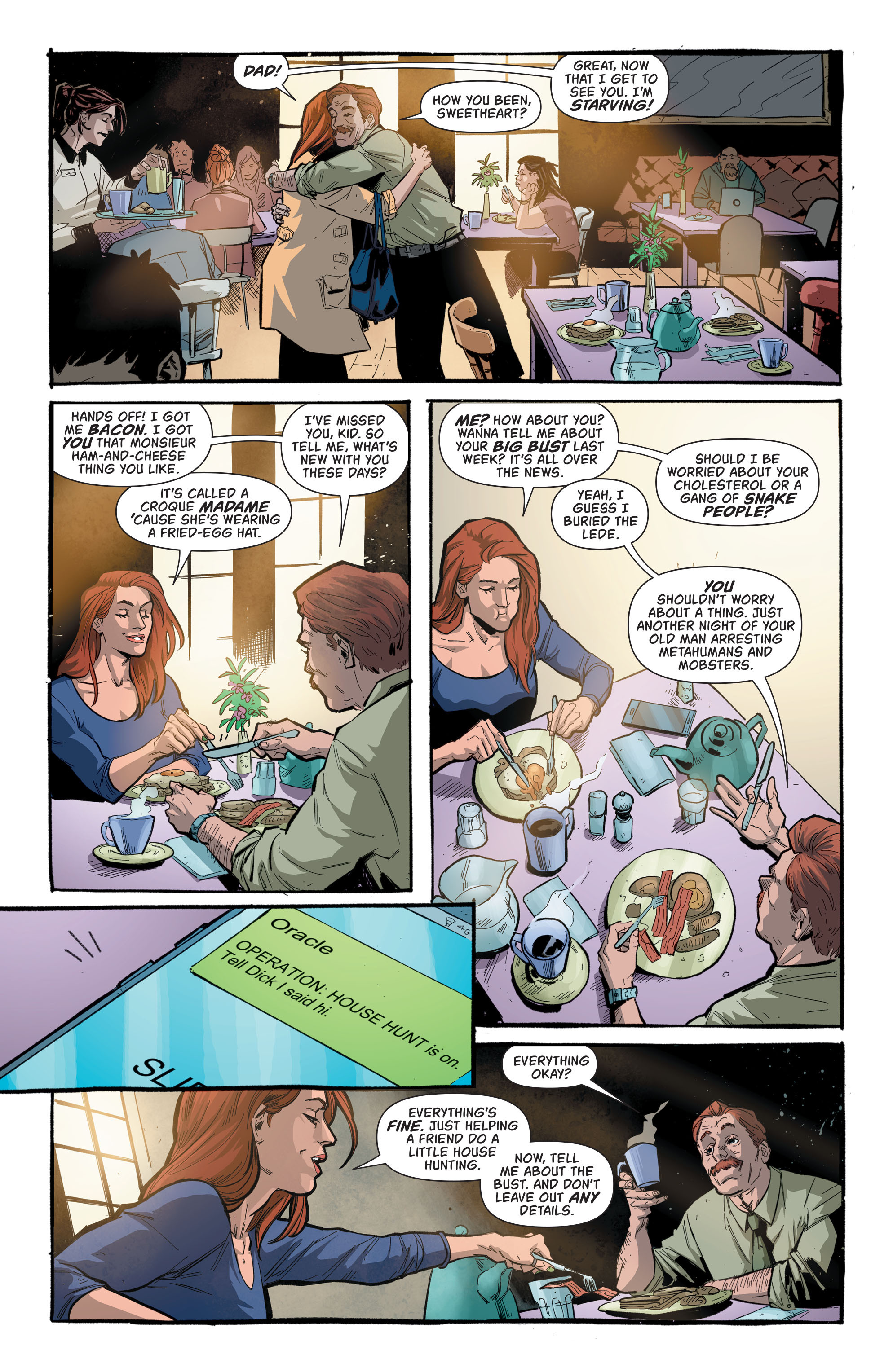 Read online Batgirl and the Birds of Prey comic -  Issue #7 - 11