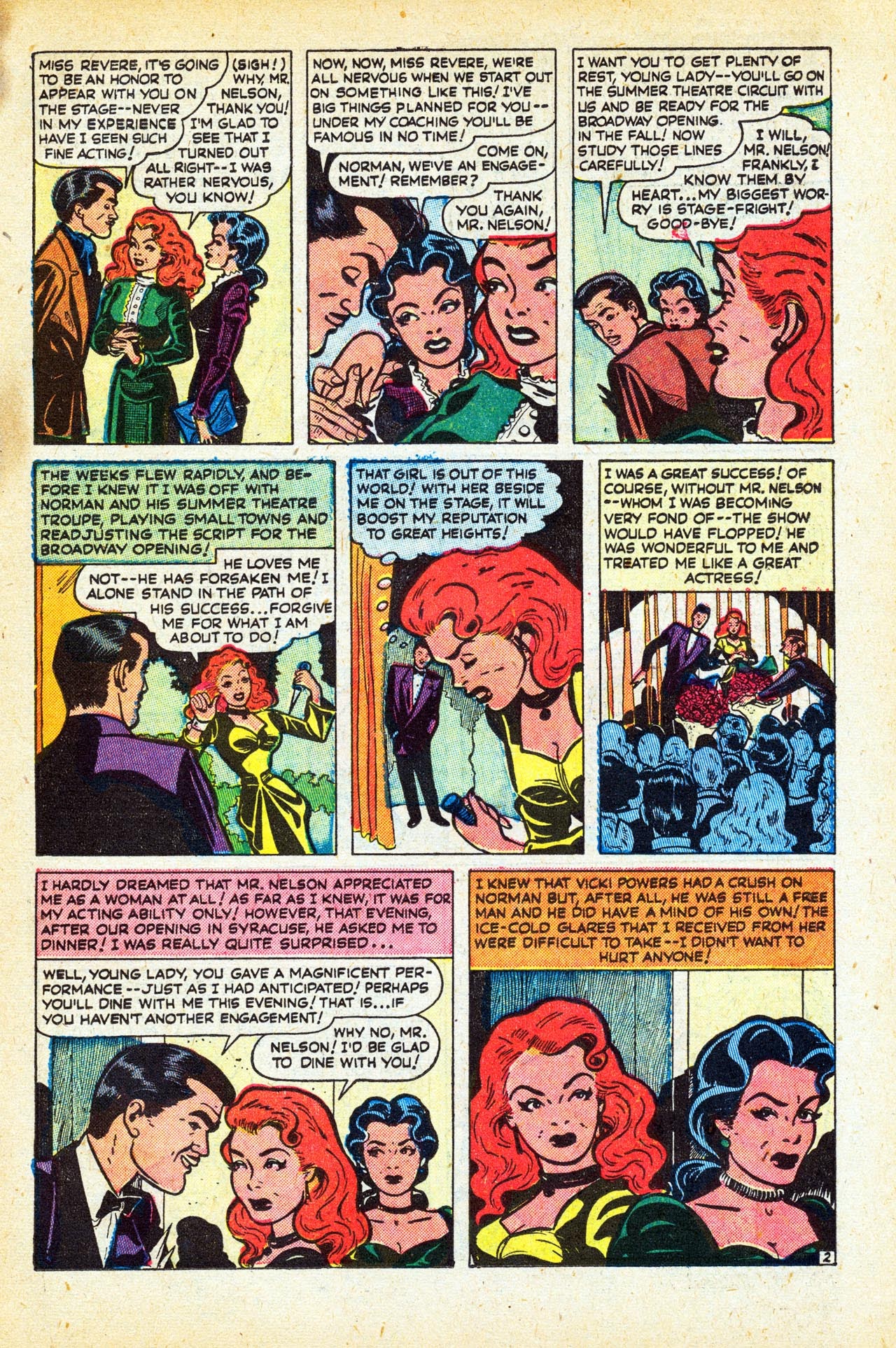 Read online Girl Comics (1949) comic -  Issue #1 - 21