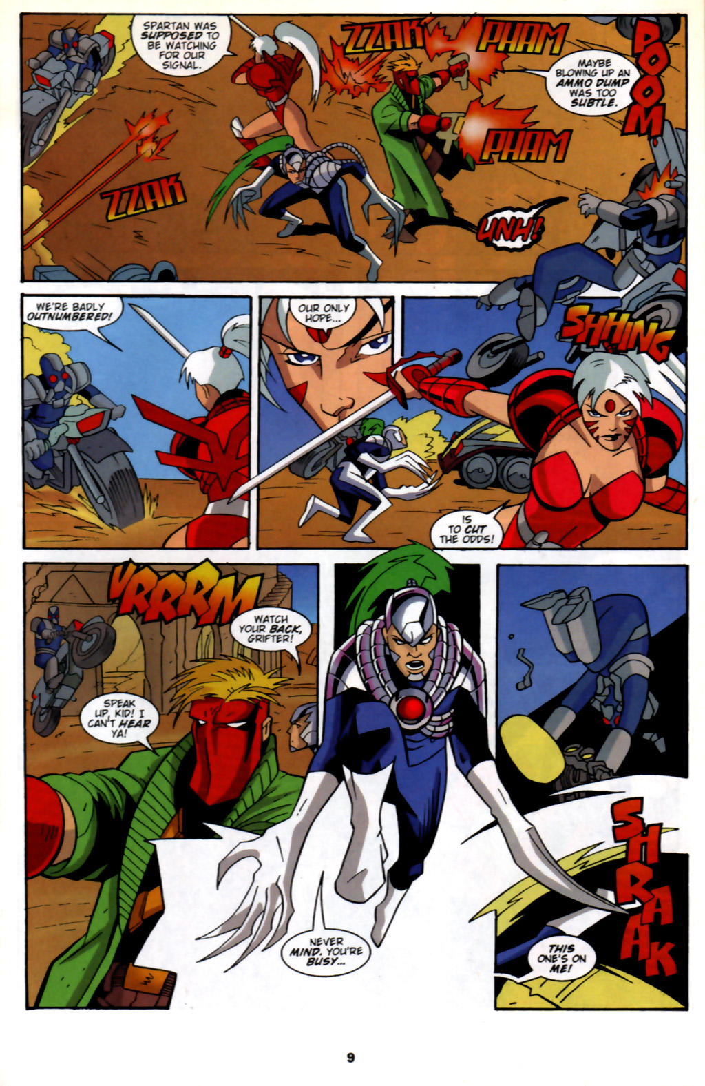Read online WildC.A.T.s Adventures comic -  Issue #7 - 10