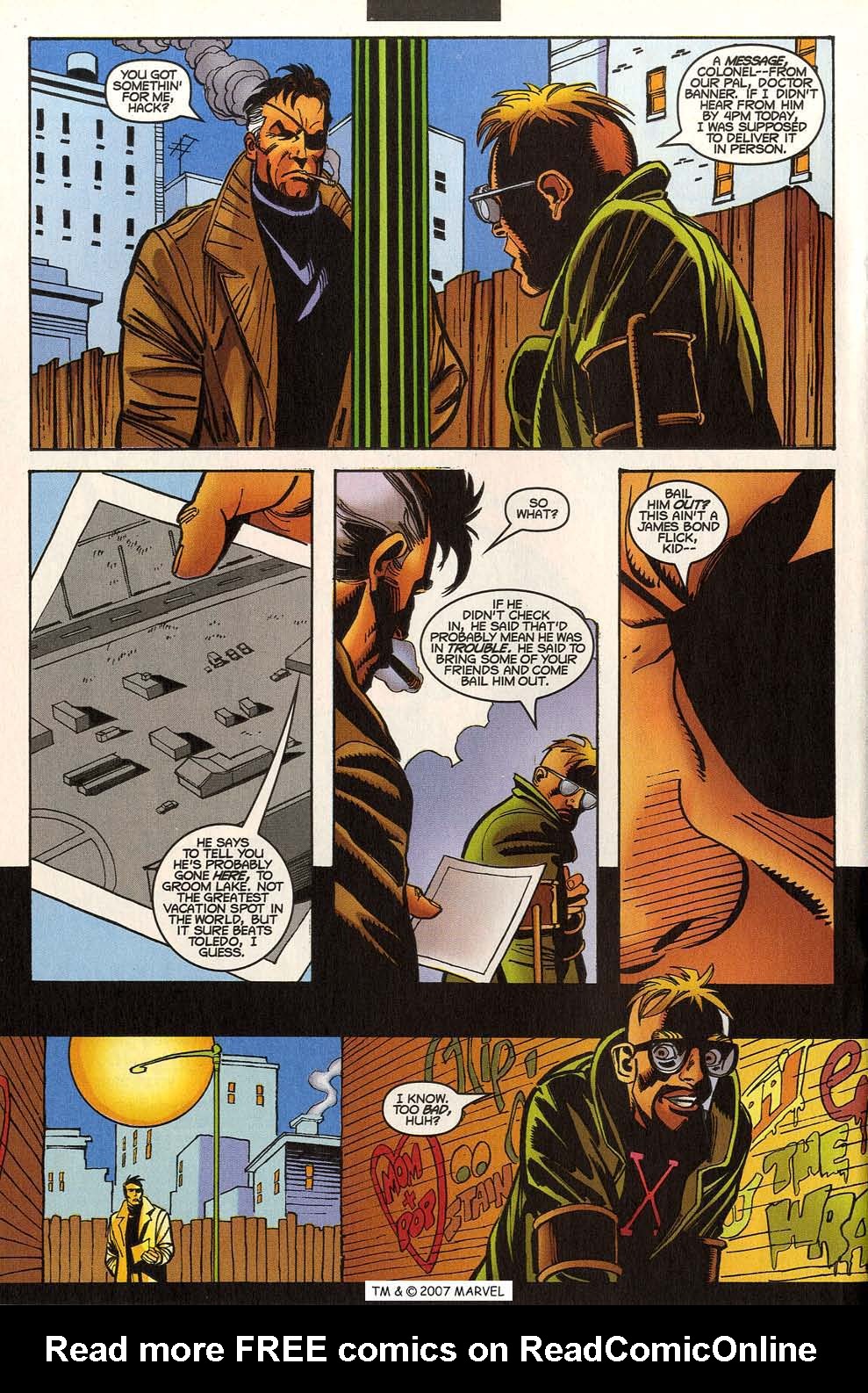 Read online The Incredible Hulk (2000) comic -  Issue #19 - 20