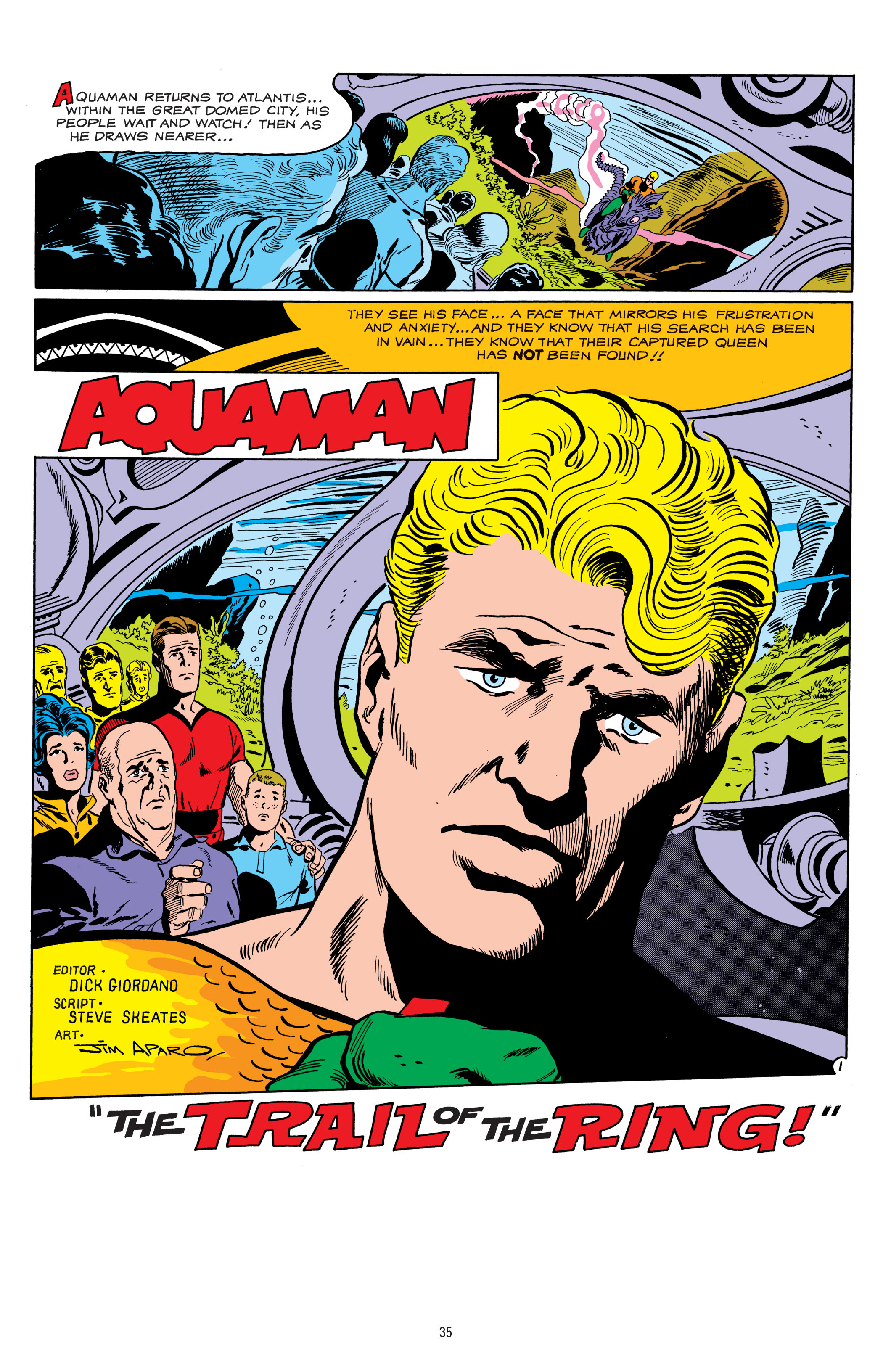 Read online Aquaman (1962) comic -  Issue # _TPB The Search for Mera Deluxe Edition (Part 1) - 32