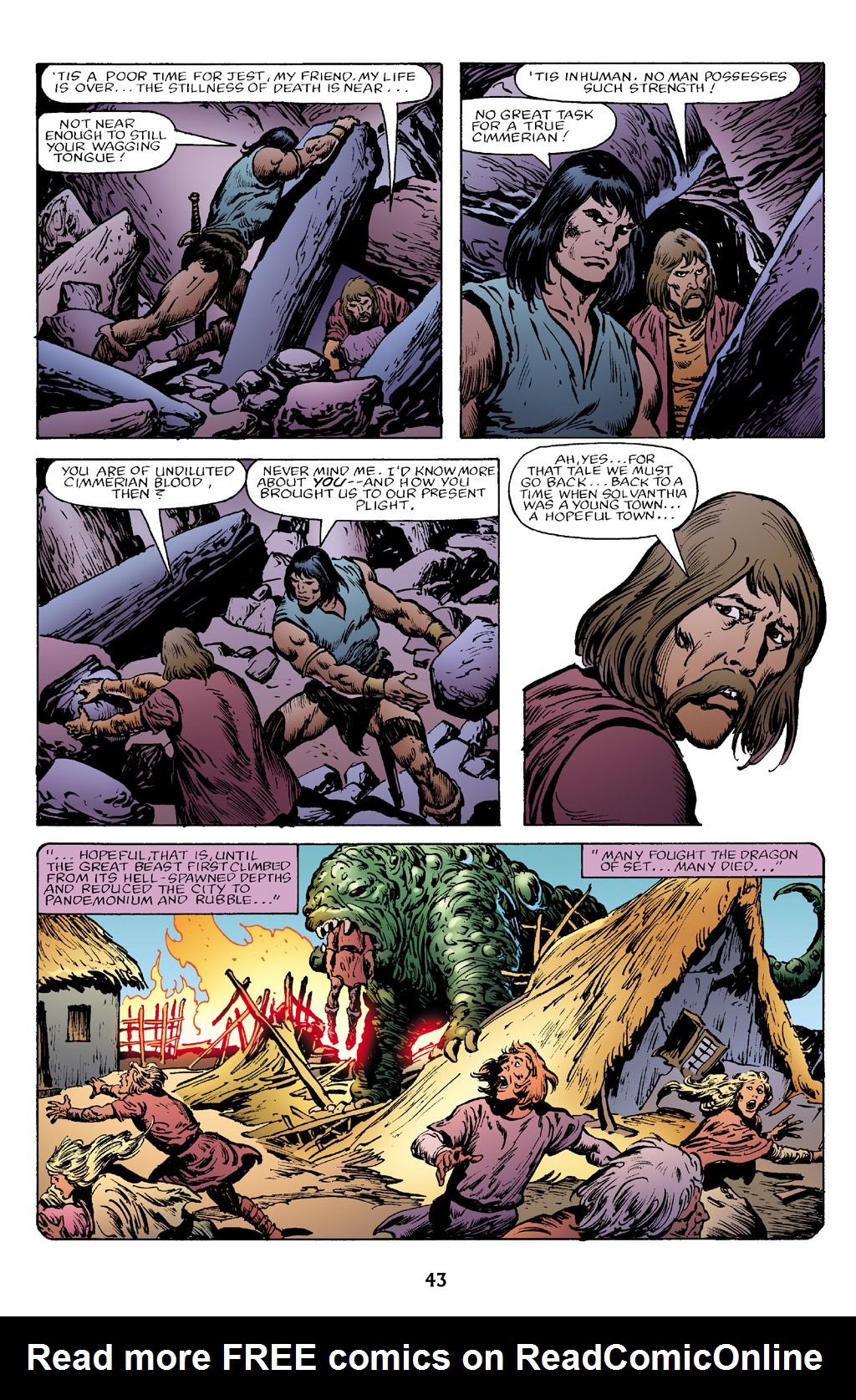 Read online The Chronicles of Conan comic -  Issue # TPB 19 (Part 1) - 44