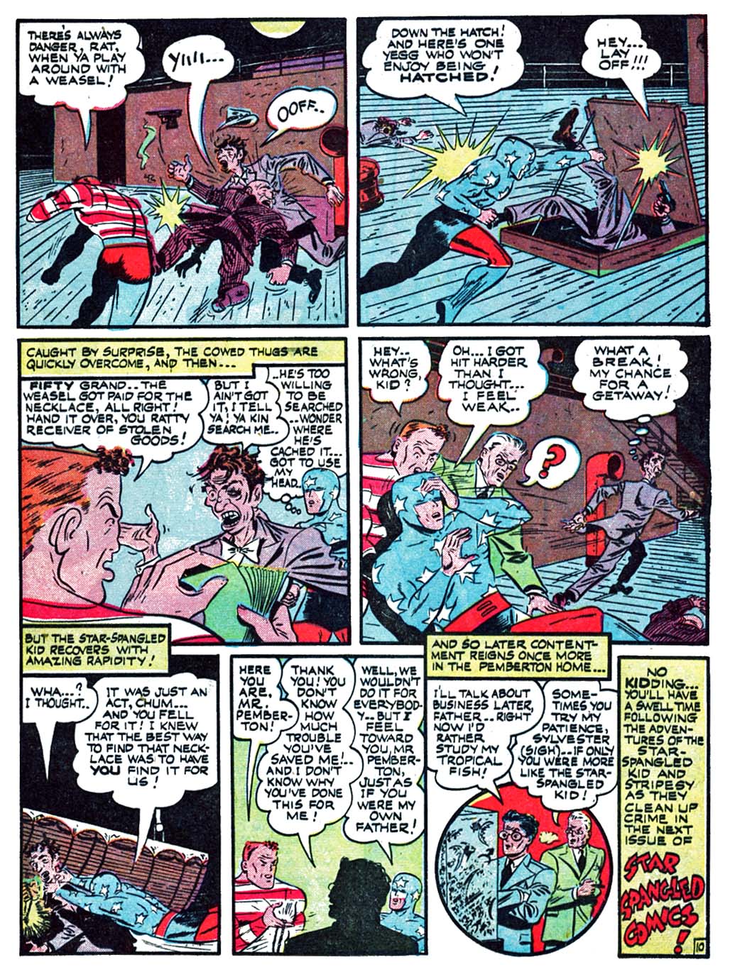 Read online Star Spangled Comics comic -  Issue #21 - 25