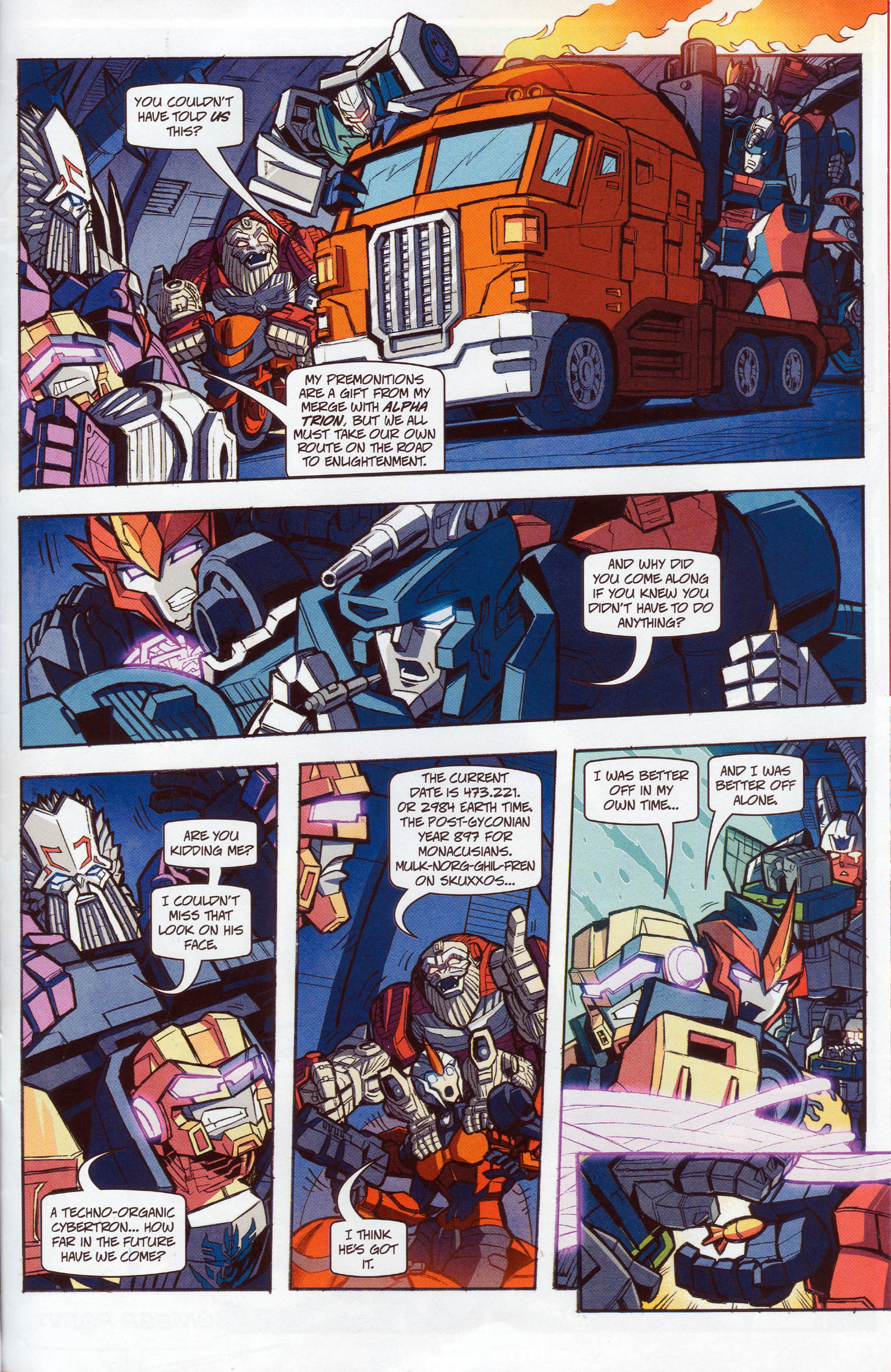 Read online Transformers: Timelines comic -  Issue #10 - 23