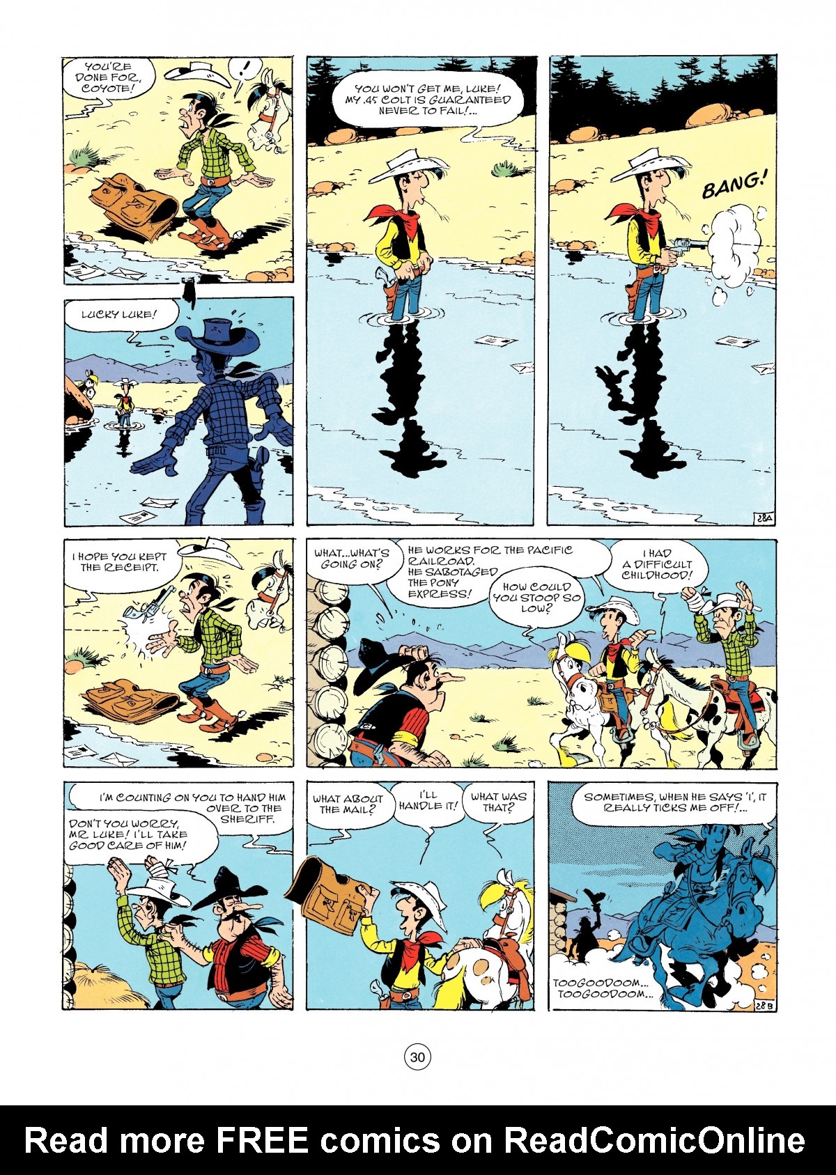 Read online A Lucky Luke Adventure comic -  Issue #46 - 30
