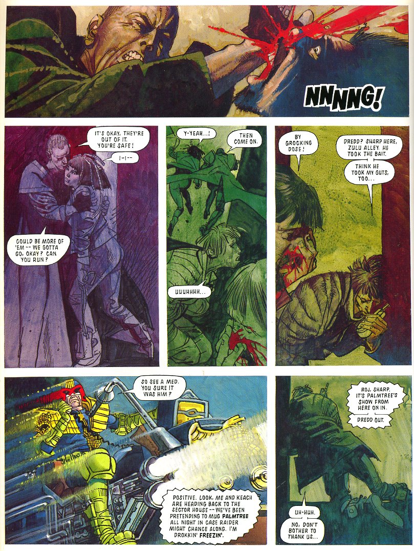 Read online Judge Dredd [Collections - Hamlyn | Mandarin] comic -  Issue # TPB Tales of the Damned - 50