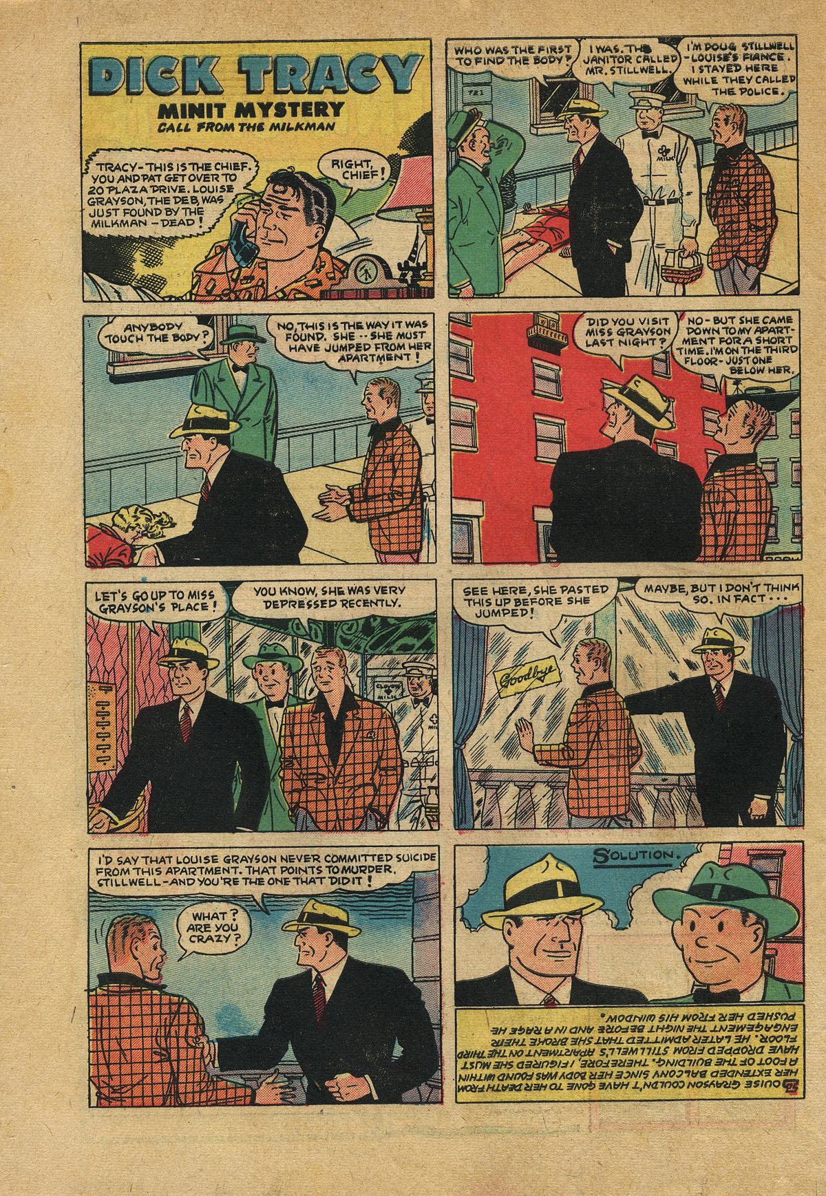 Read online Dick Tracy comic -  Issue #39 - 34