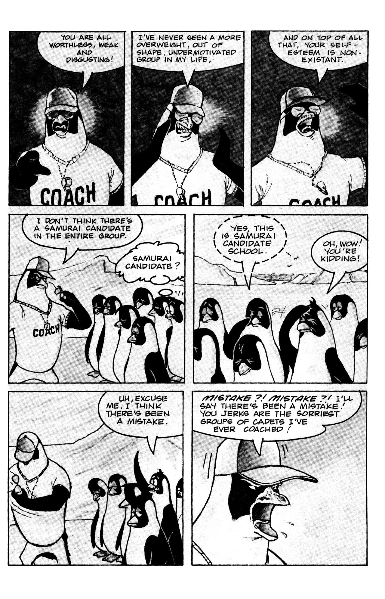 Read online Samurai Penguin comic -  Issue #7 - 18